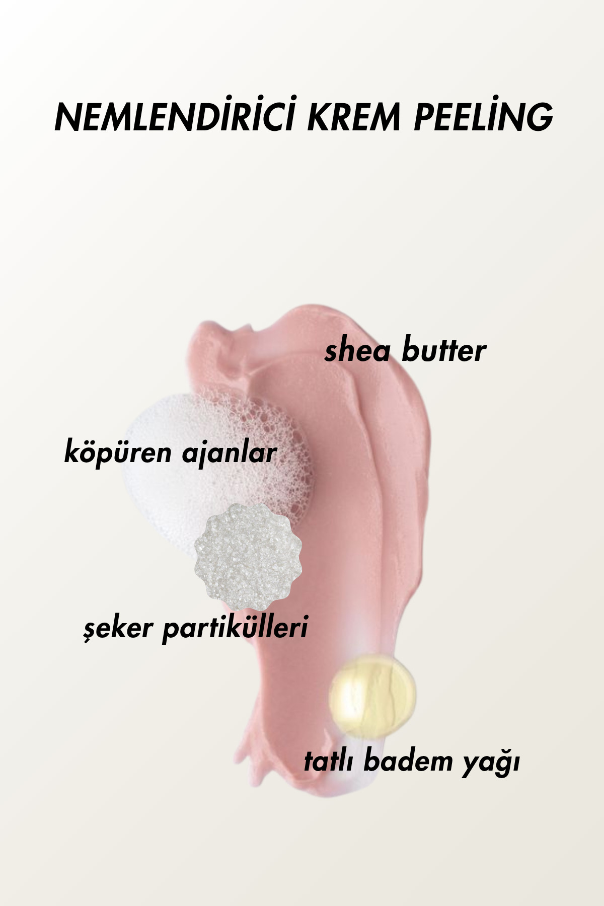 Silky Touch | Yumuşatıcı, Nemlendirici Krem Peeling Vücut Ovması — STJAR — تصویر 2 از 5