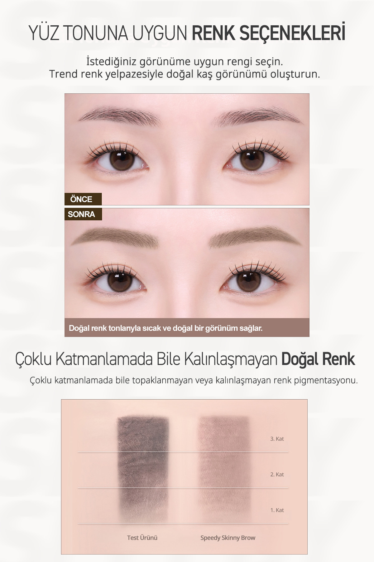 Ultra İnce Uçlu, Doğal Görünüm Veren Kaş Kalemi PERIPERA Speedy Skinny Brow (9 Taupe Brown) — قهوه‌ای 6342 — تصویر 7 از 9