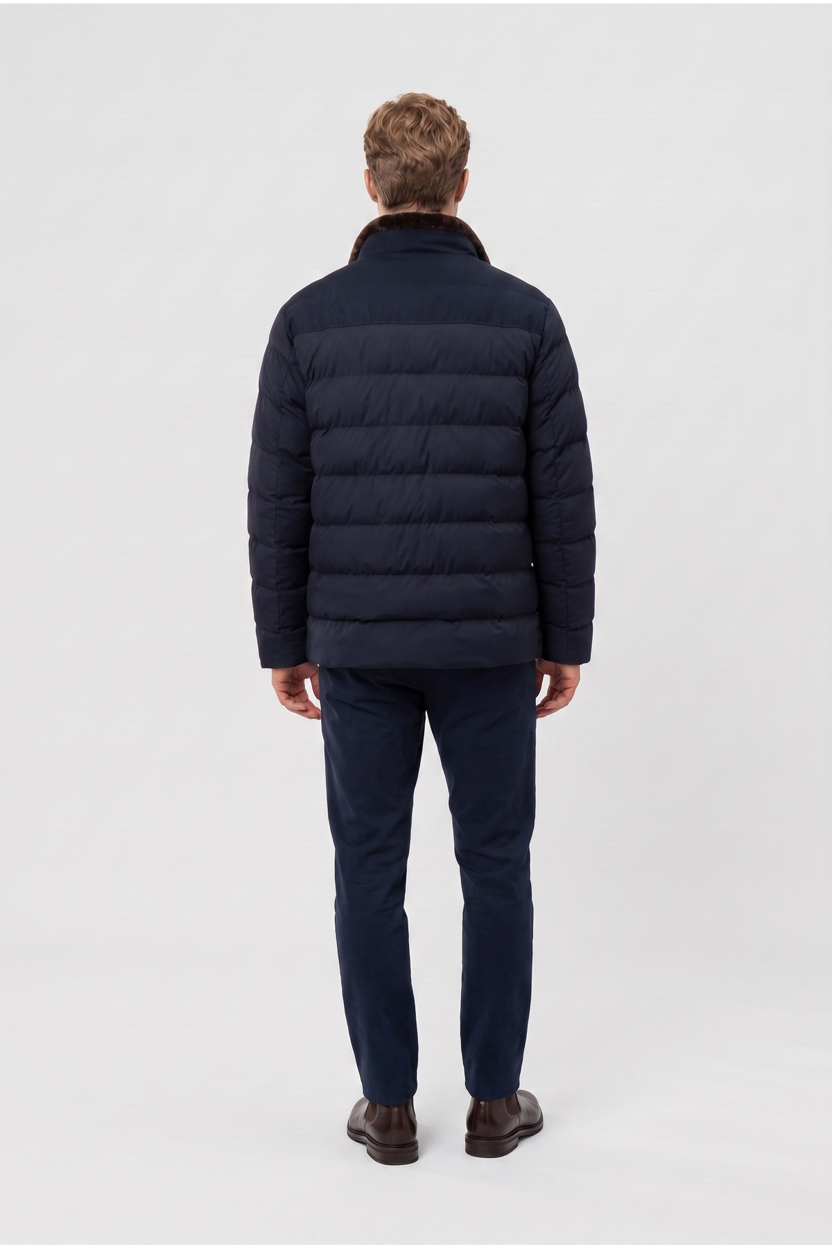 Ds Damat Regular Fit Lacivert Düz Mont — سرمه‌ای 5HC071521010M — تصویر 7 از 7