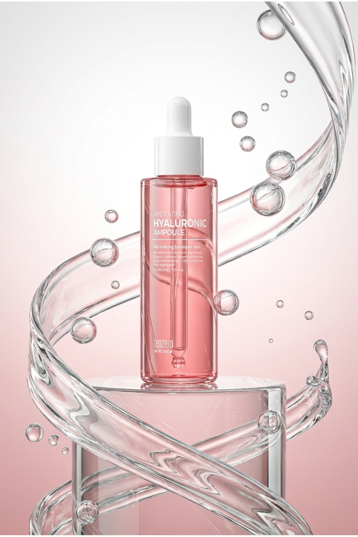 Canlandırıcı Ve Yoğun Nemlendirici Hyaluronik Asit Ampoule Serum 110ml — Tenzero062 — تصویر 2 از 2