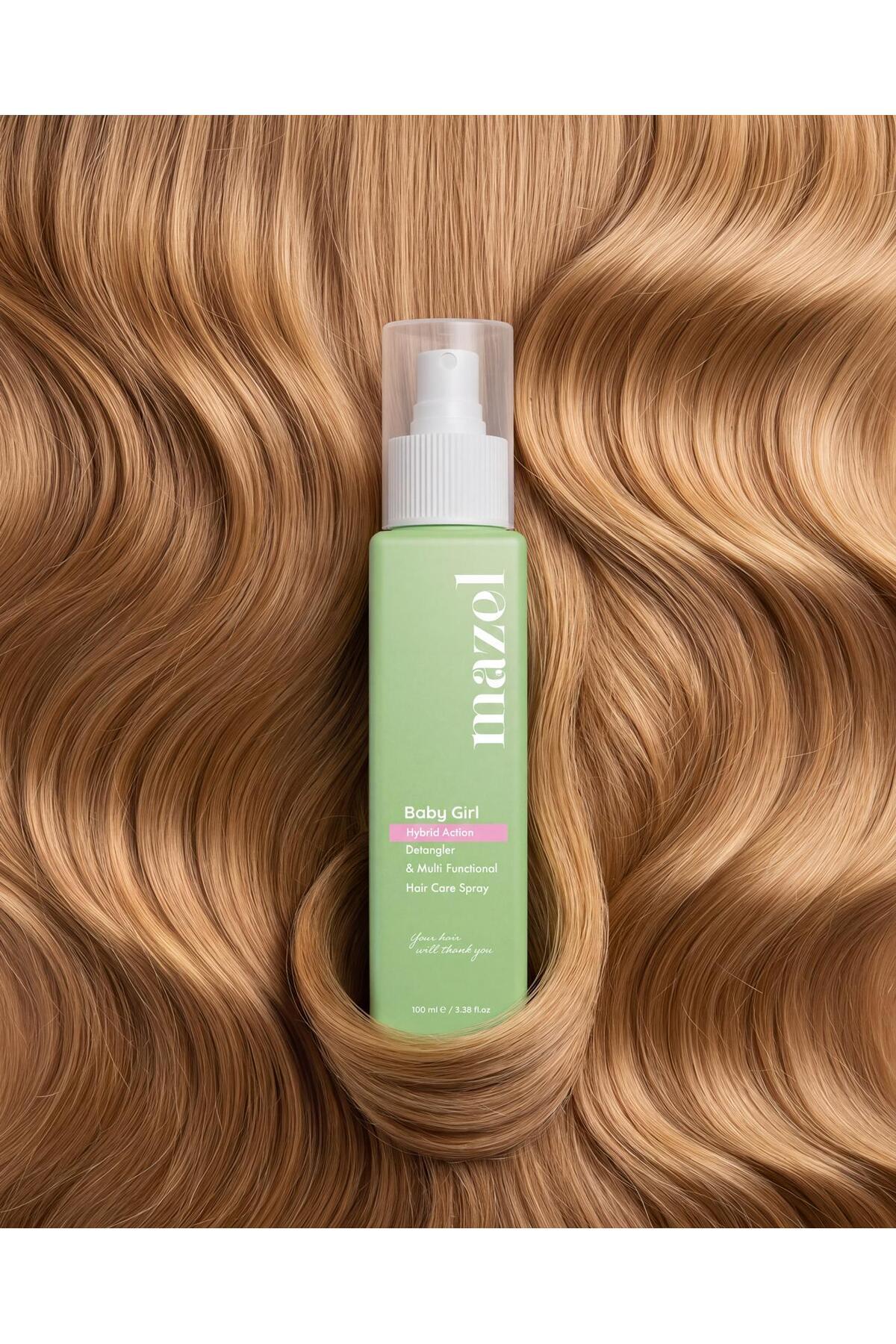 Baby Girl Kolay Tarama & Saç Bakım Spreyi 100 ml — TS0012 — تصویر 3 از 4