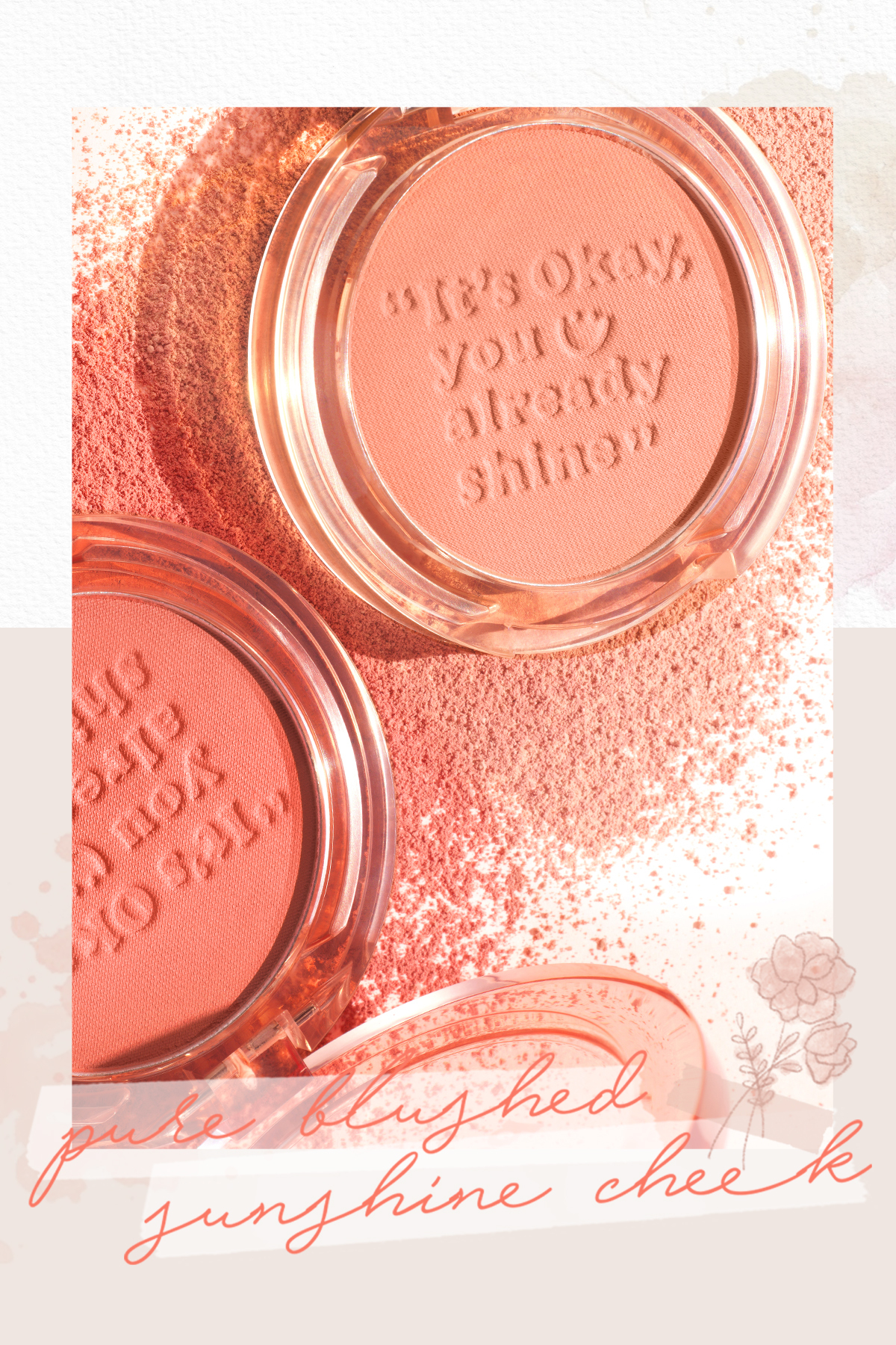 رژگونه پودری متعادل کننده چربی پوست پریپرا مدل Sunshine Cheek (07 Milky Peach) با رنگ‌های پاستلی — سفید 6326 — تصویر 8 از 9