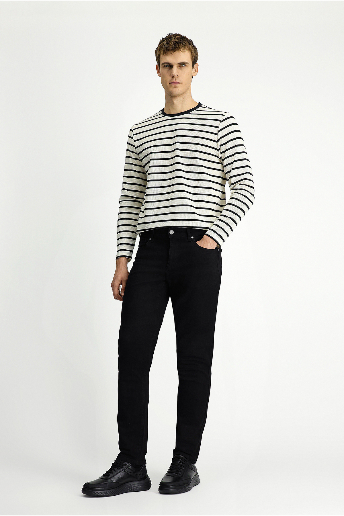 Kiğılı Slim Fit Dar Kesim Likralı Beş Cep Denim Pantolon