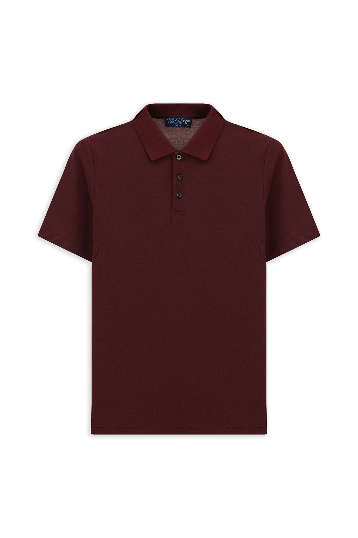 Kiğılı Slim Fit Dar Kesim Nakışlı Pamuklu Polo Yaka Tişört görsel 2