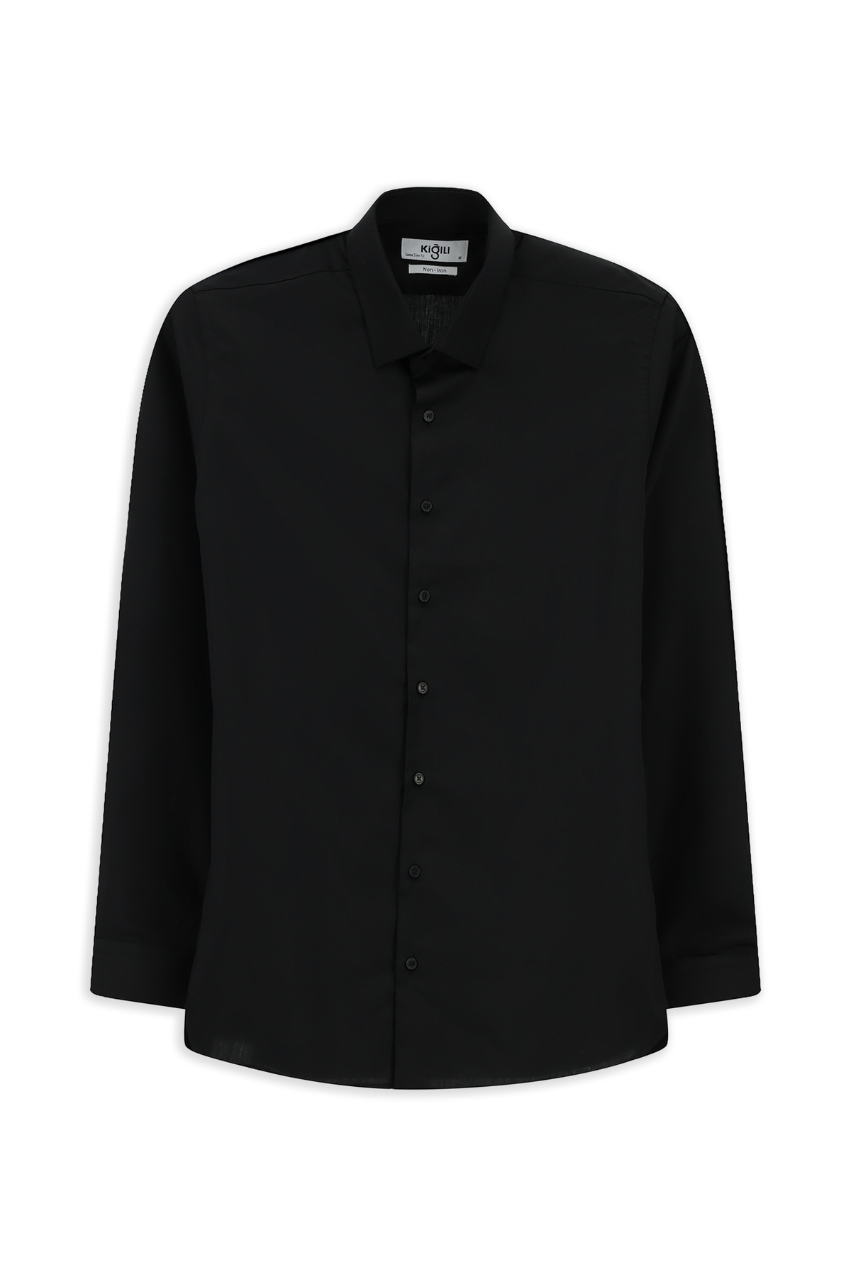 Uzun Kol Slim Fit Dar Kesim Non Iron Klasik Pamuklu Gömlek — سفید TYCUZB2R3N168873081029752 — تصویر 2 از 7