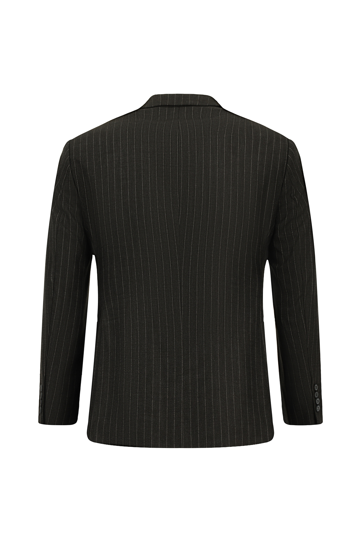 کت و شلوار راه راه 7 Drop Super Slim Fit Extra Narrow Cut — خاکستری KSSZ1U76CZ050 — تصویر 3 از 5