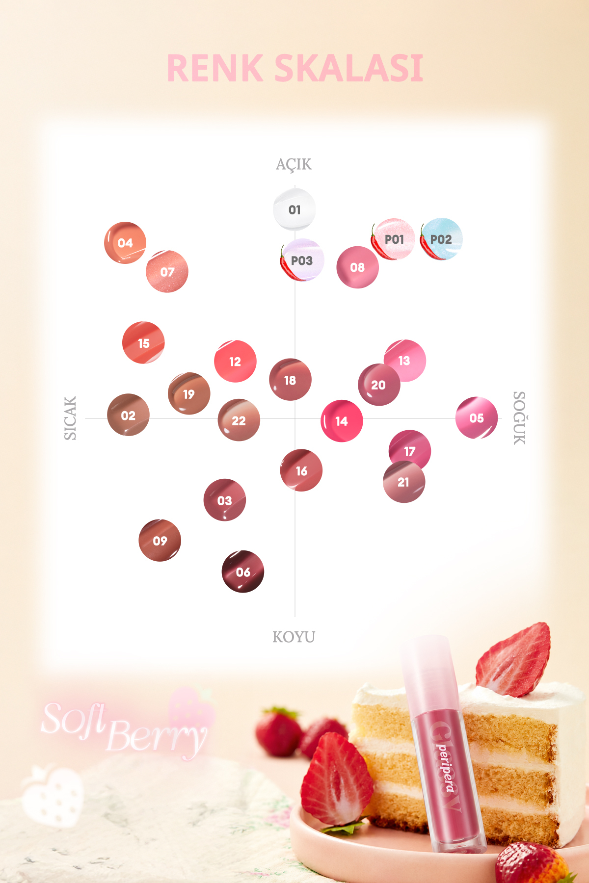 Dudaklara Dolgun ve Işıltılı Görünüm Sunan Gloss Ink Glasting Lip Gloss (16 All That Berry) — زرشکی 5568 — تصویر 5 از 9