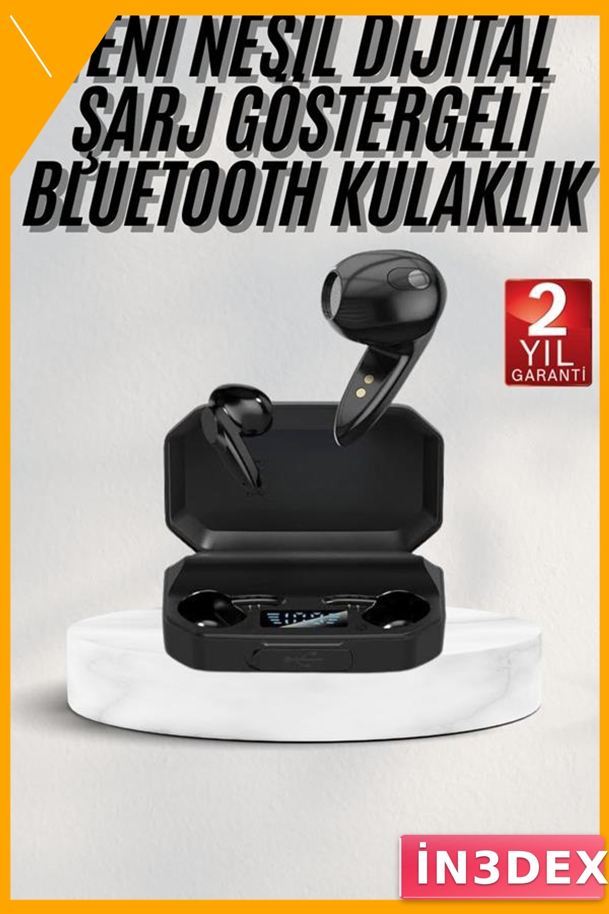 Bluetooth 5.2 Oyun Kulaklığı HD Mikrofonlu Siyah RGB Işıklı