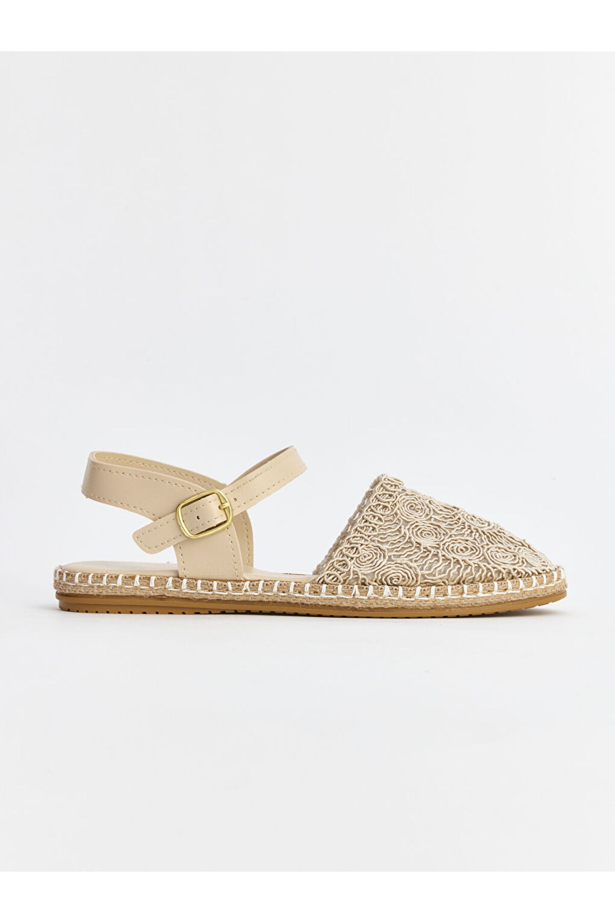 LC Waikiki LCW STEPS Deri Görünümlü Kadın Sandalet görsel 2