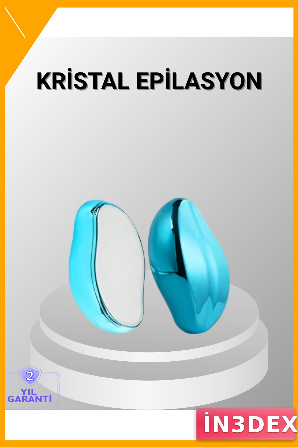 Kristal Epilatör Tüy Alma Aparatı Topuk Ölü Deri Temizleyici