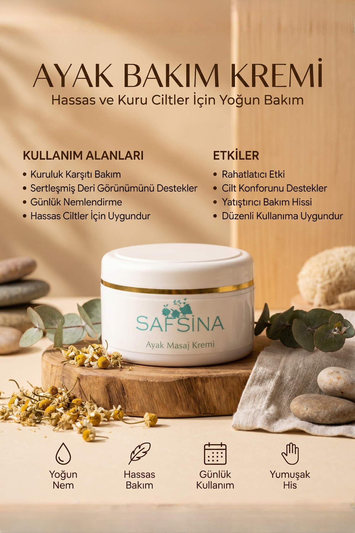 Ayak Bakım Kremi 50 ml — 8685073363447 — تصویر 2 از 4