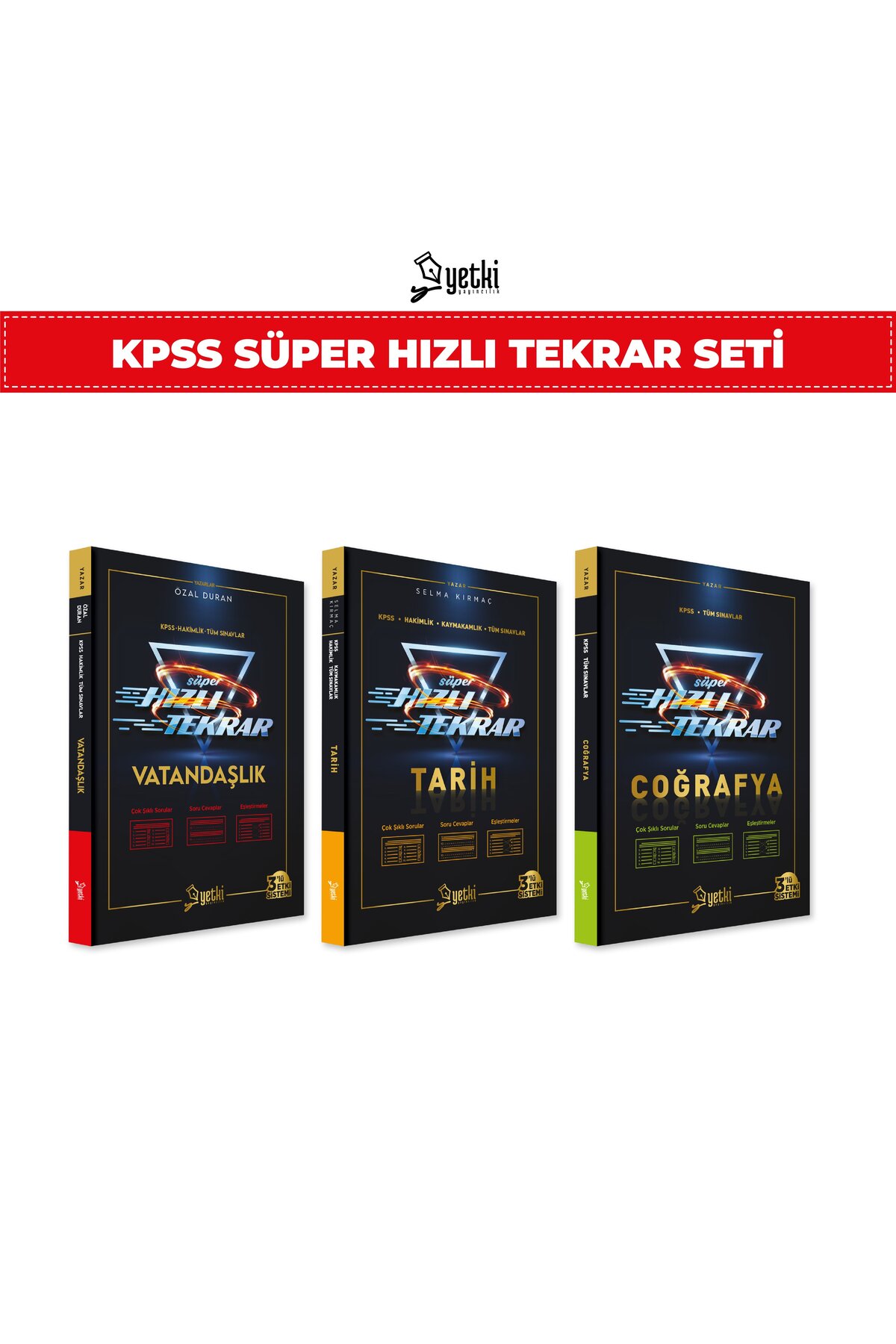 Yetki KPSS SÜPER HIZLI TEKRAR SETİ 2026 - Fiyatı