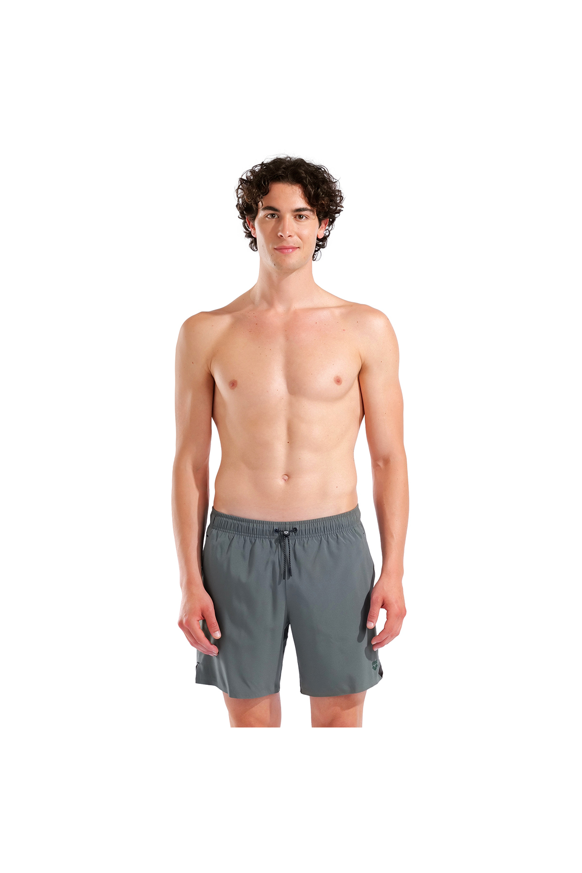 شورت شنا مردانه سبز Evo Beach Boxer Solid 010867600 آرنا شورت مایو ARENA