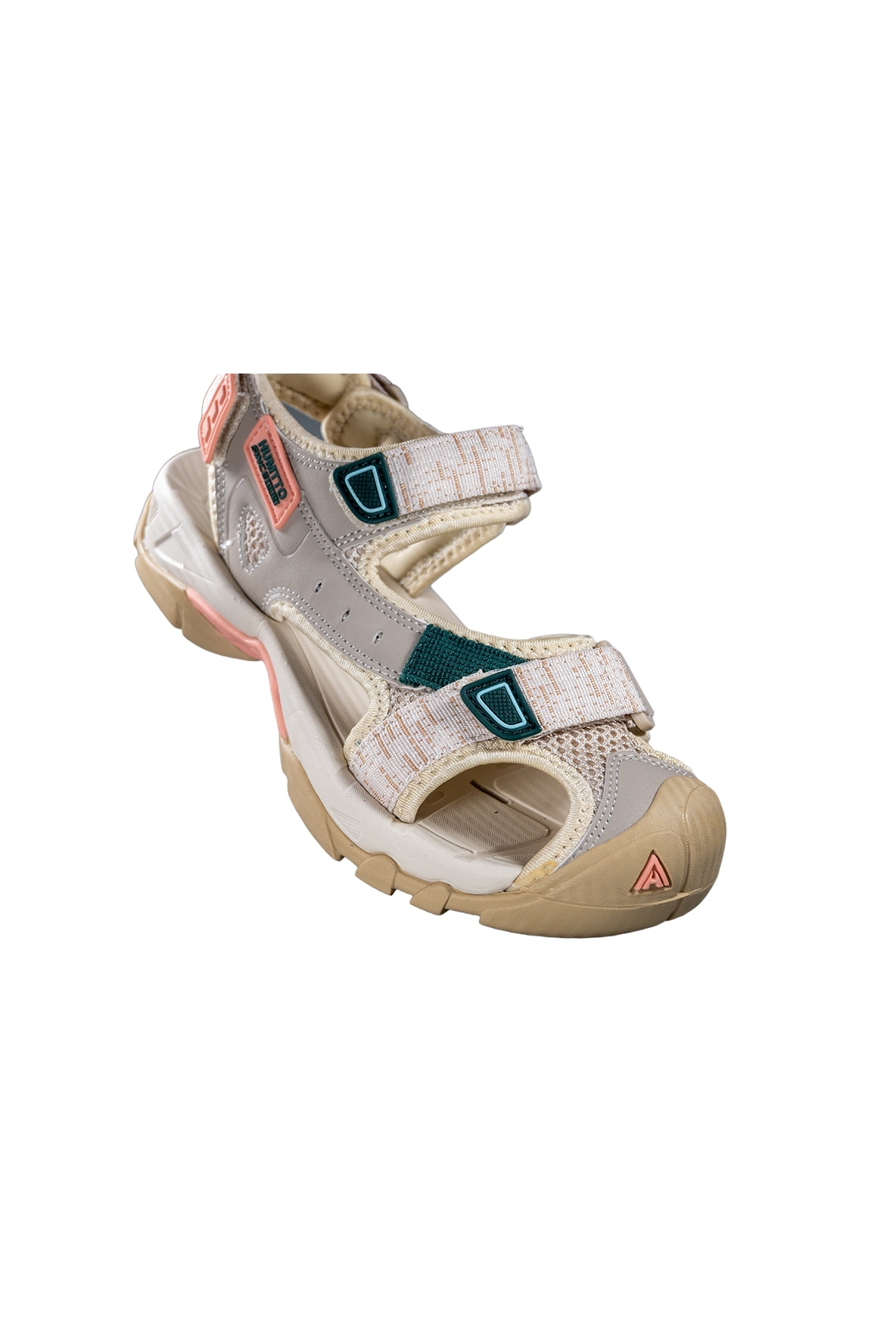 HUMTTO KADIN SU TAHLİYE TABANLI CIRTLI OUTDOOR SANDALET BEJ görsel 5