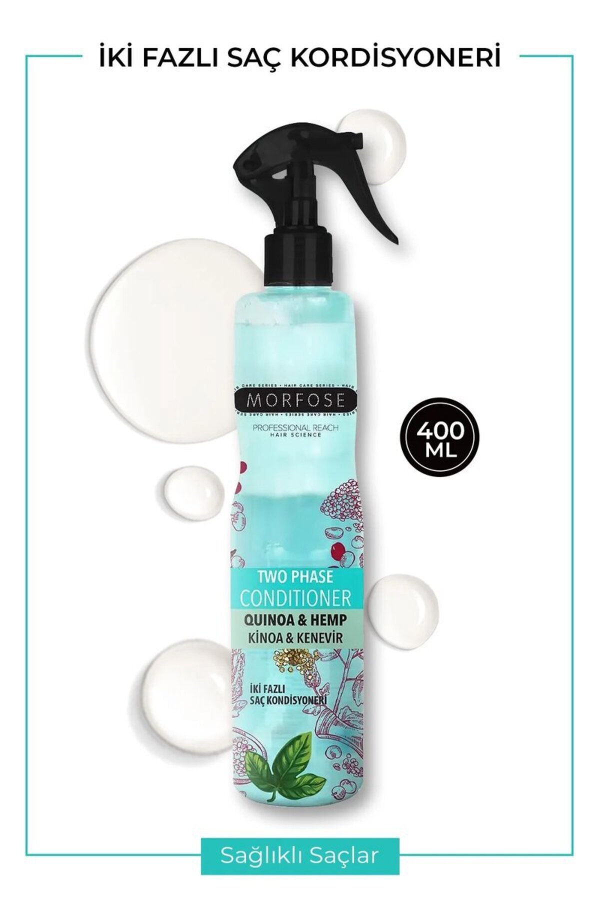 Çift Fazlı Kinoa & Kondisyoner Fön Suyu 400 ML - mrfs — UTRYL-HMR24303