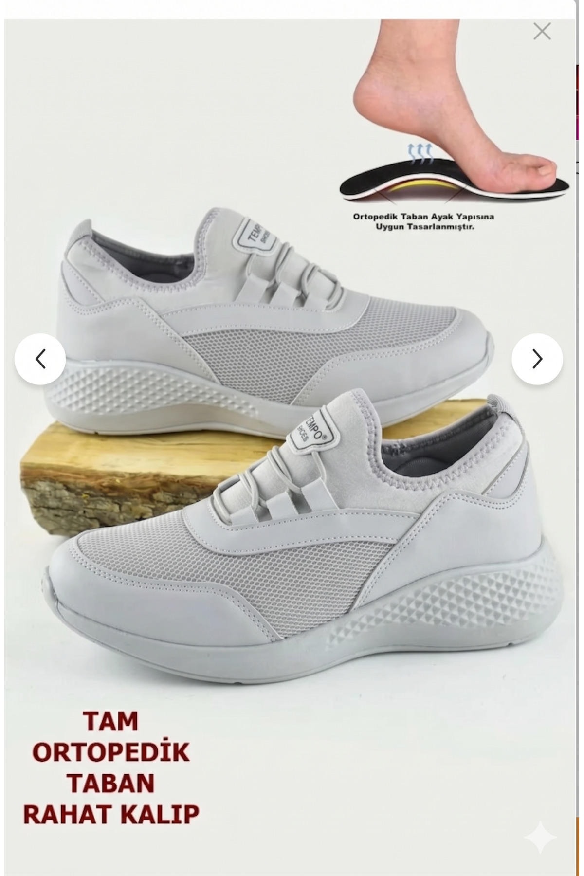 Full Orthopedic Lace Up Free Sneaker Sports Shoes