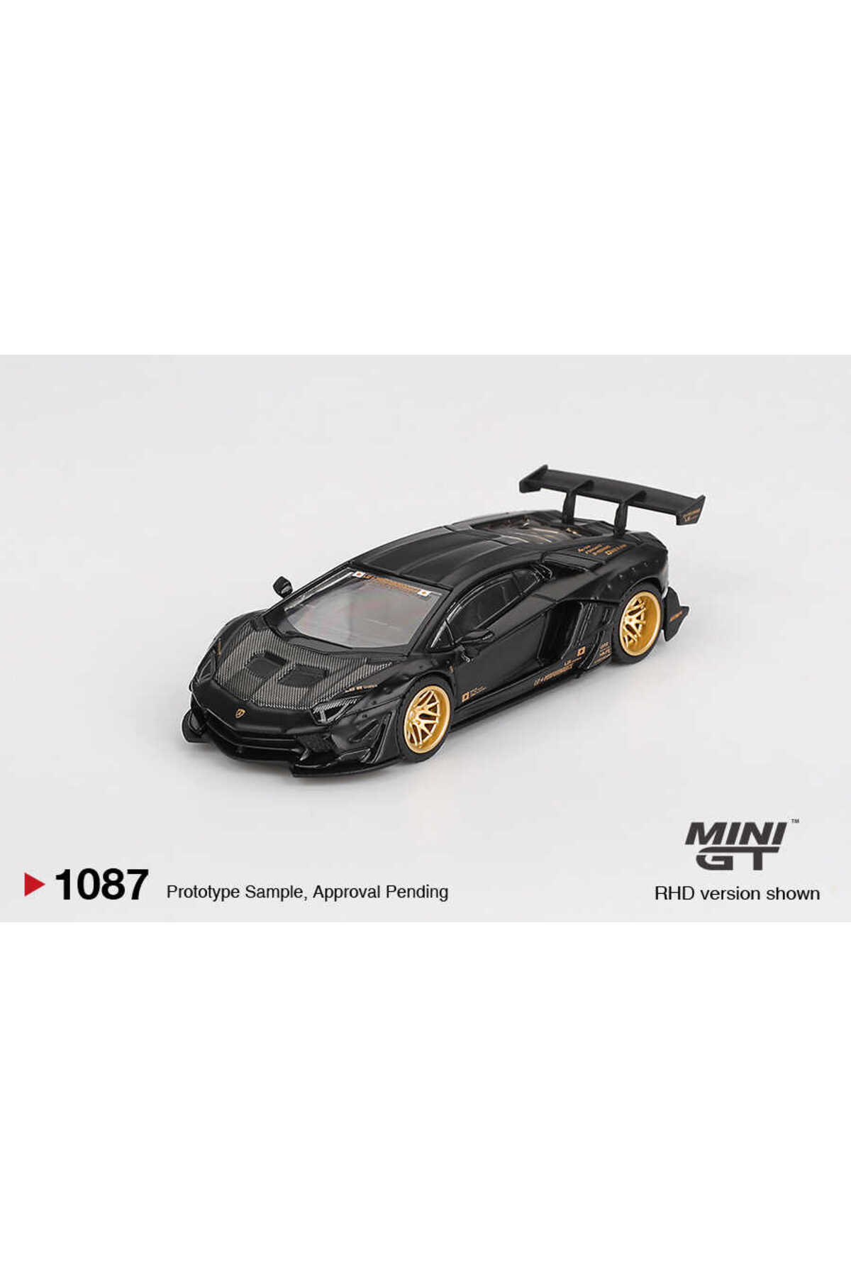 mini gt 1/64 1087 LB WORKS Lamborghini Aventador Limited Edition