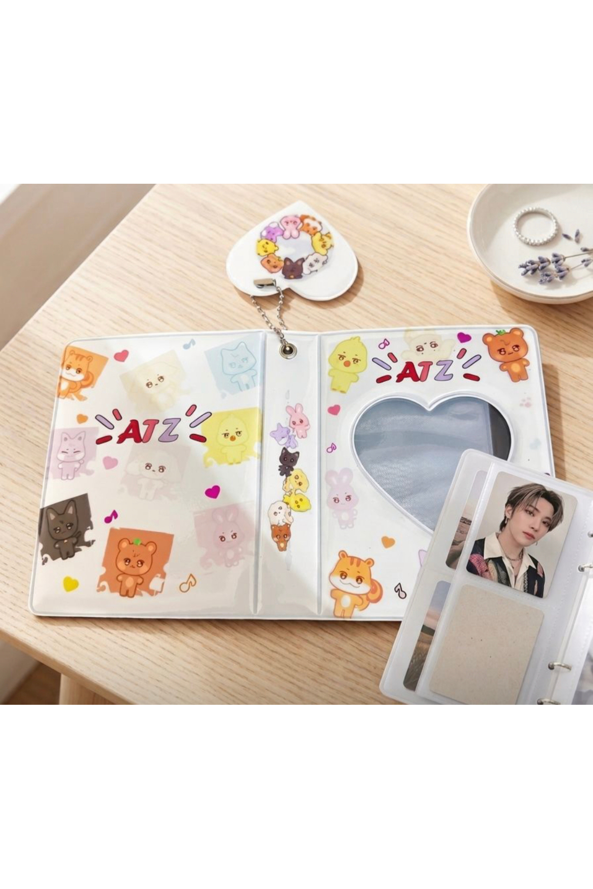 Lilaryum Atz Binder kpop PCfotokart sleve holder kawaii (2