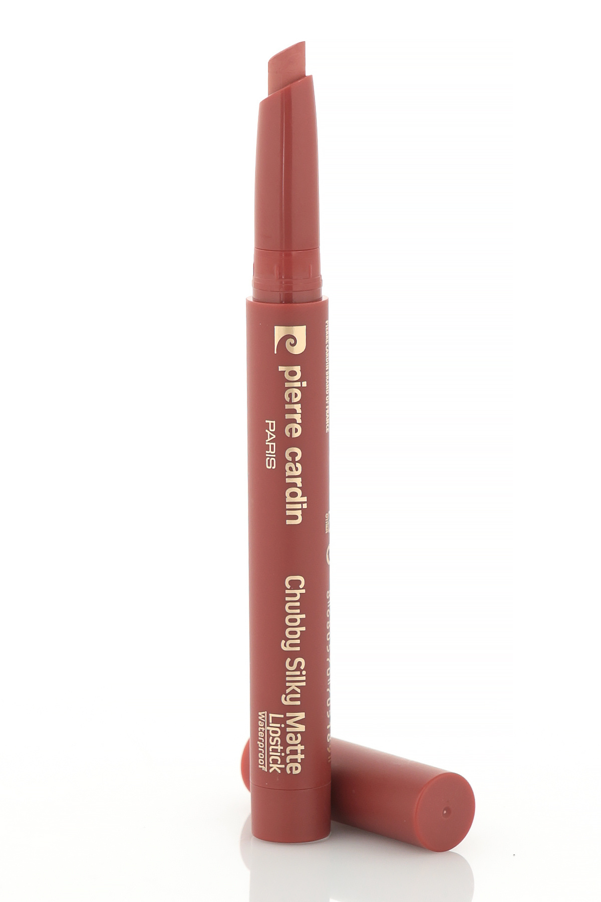 Pierre Cardin Chubby Silky Matte Lipstick – Waterproof-Lipstick-Coffee Plum-614