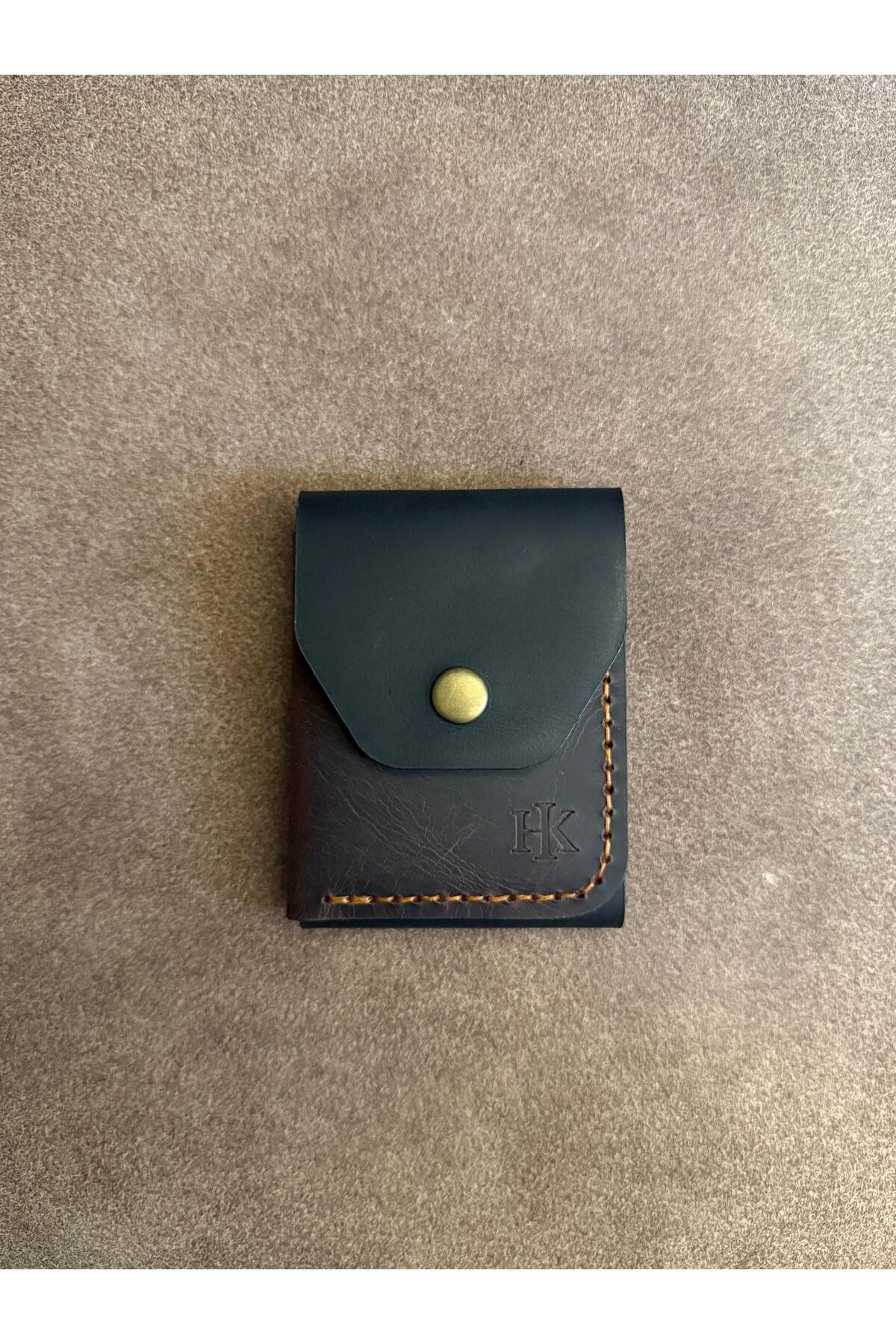 HATKA Leather Craft El Yapımı Hakiki Deri Cüzdan - Pure Fold K2 görsel 7