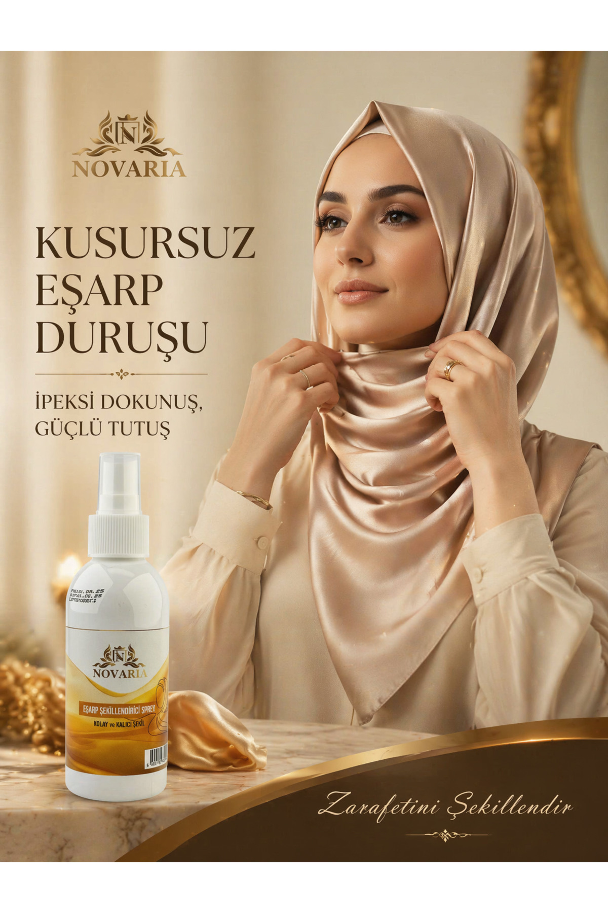 Gün Boyu Kalıcı Eşarp ve Şal Şekillendirici Sprey — TYC6EACEBB058C70EB1161400 — تصویر 4 از 8