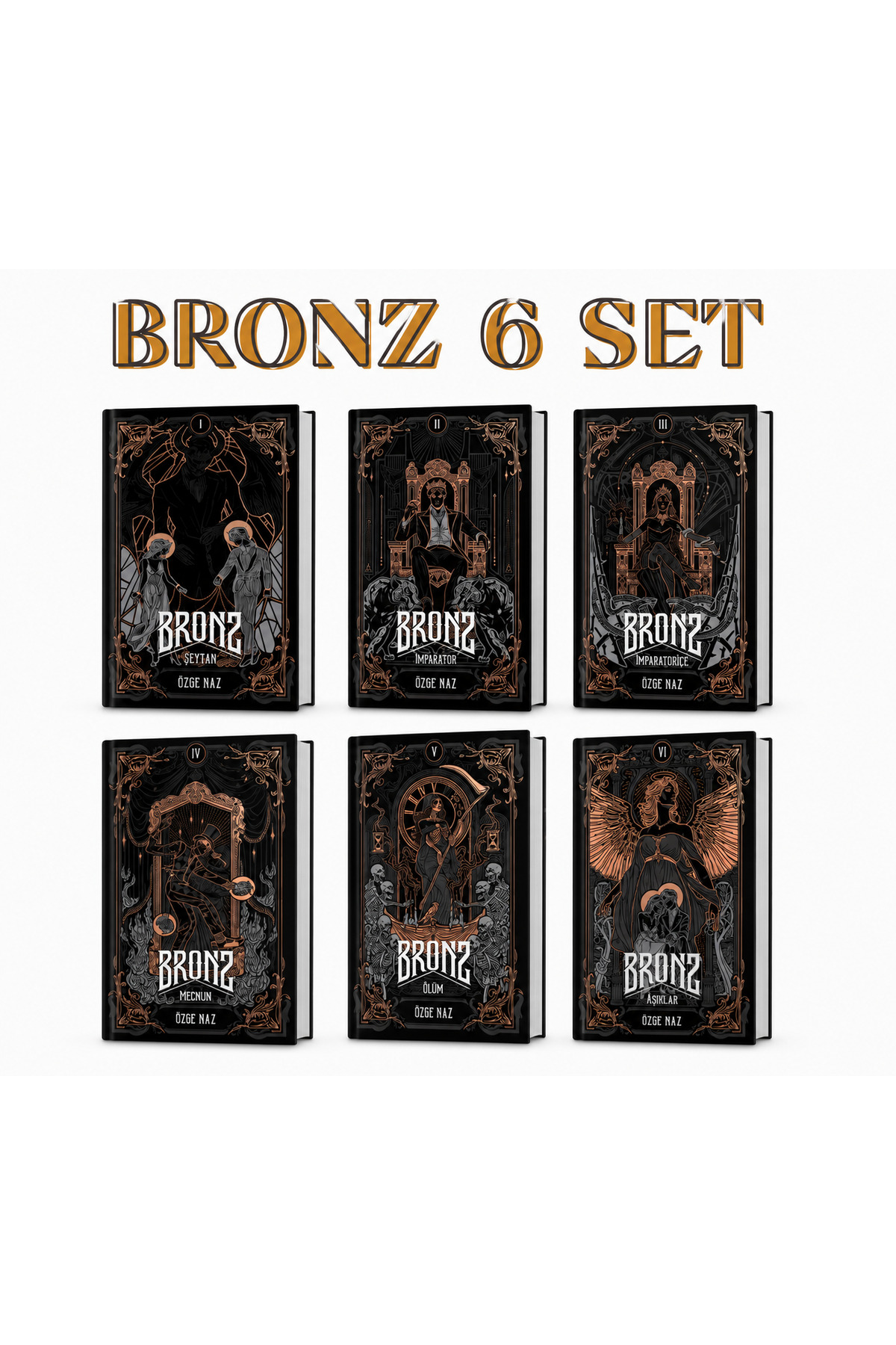 Ephesus Yayınları Bronz Şeytan Bronz İmparator Bronz İmparatoriçe