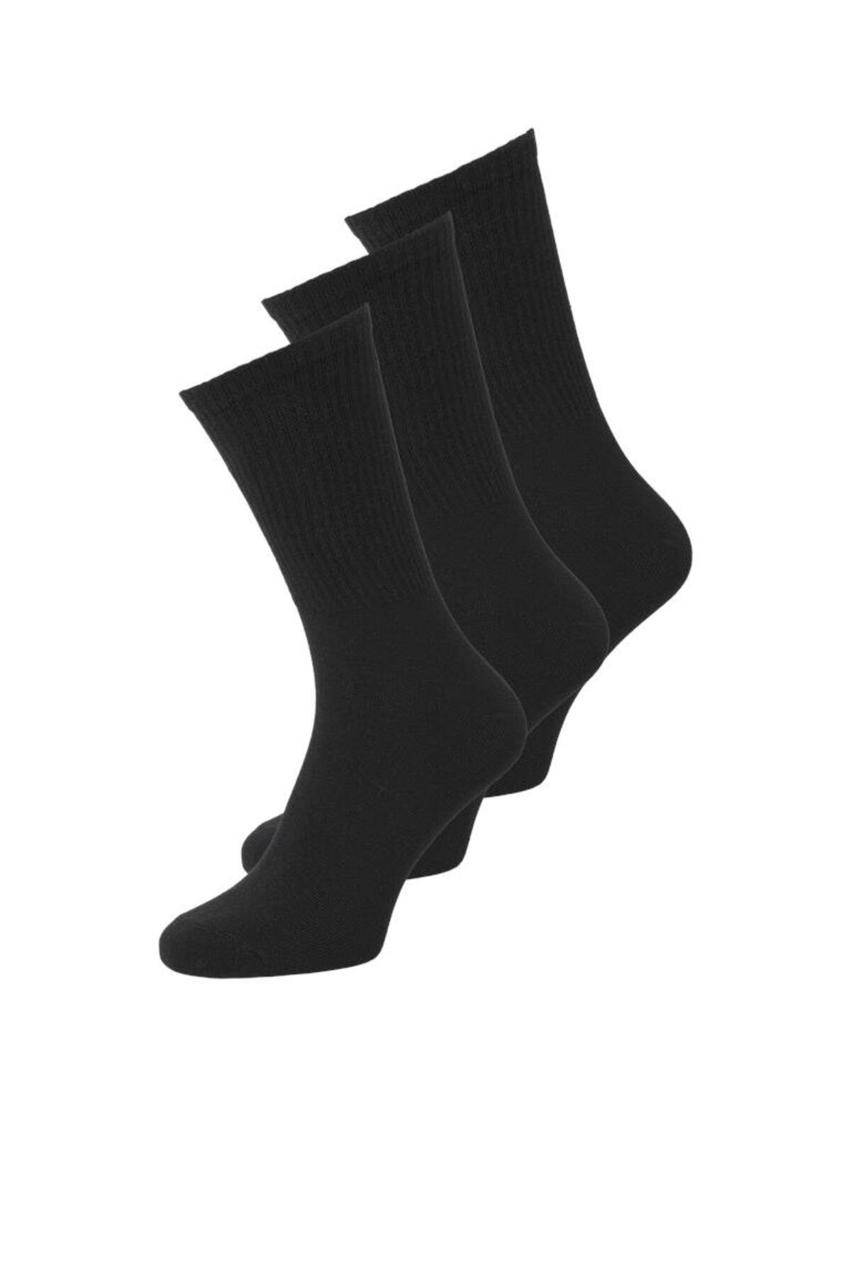 جوراب مردانه تنیس ژاکارلز 3 بسته 12260081 جک اند جونز جوراب ورزشی Jack & Jones