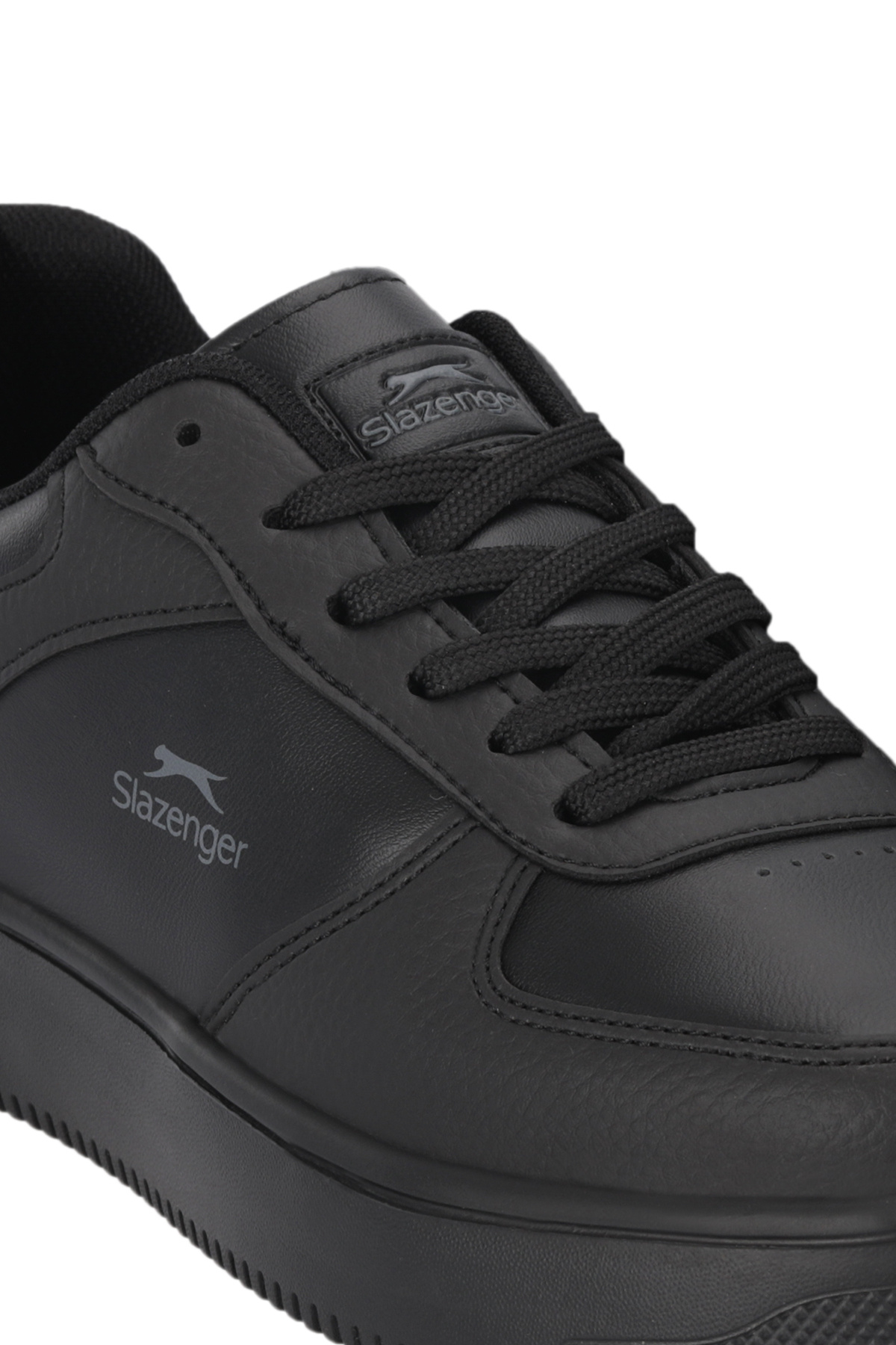 Slazenger PANGO Erkek Siyah / Siyah Günlük Spor Ayakkabısı görsel 4