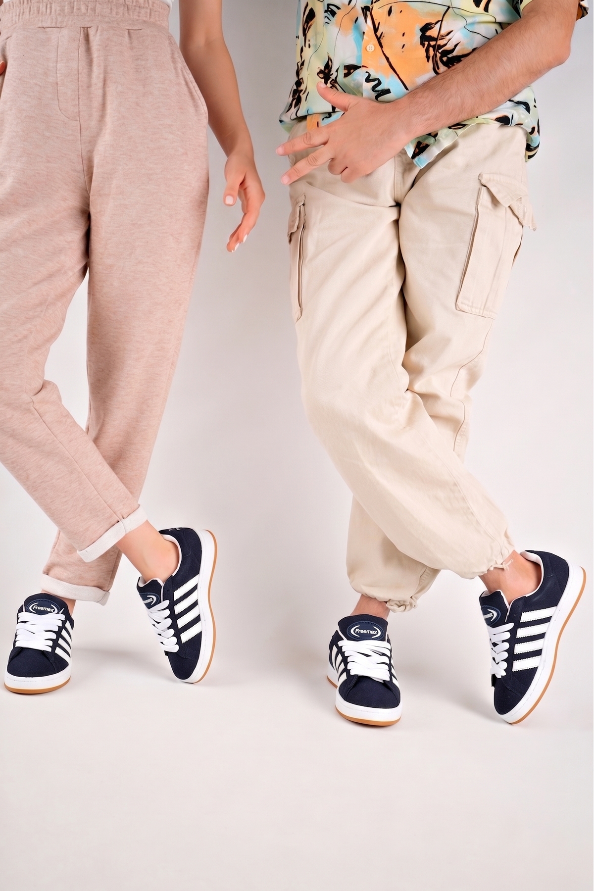 Freemax Dikişli Taban iç Tabanlık Garantili Sneaker Spor Ayakkabı Cmp88 Lacivert görsel 8