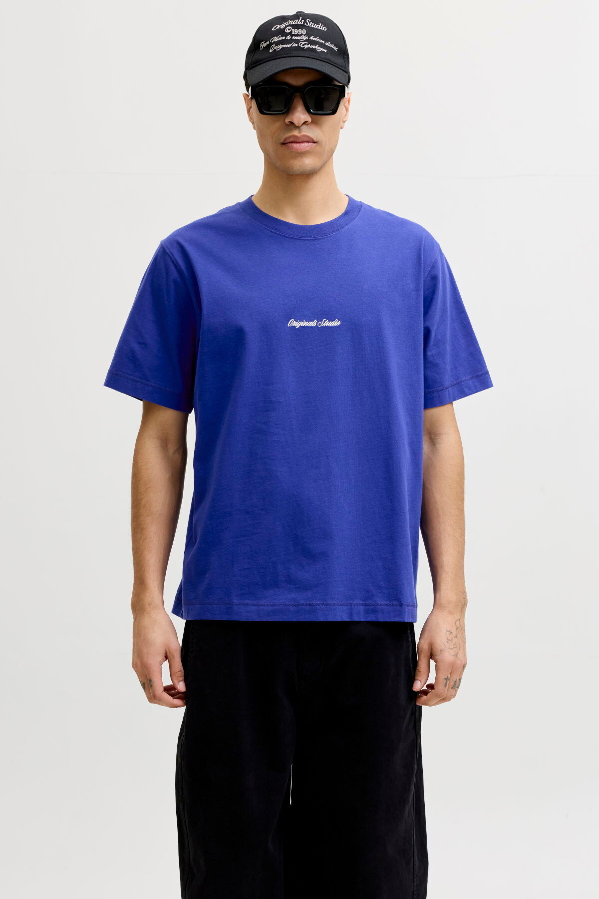 تی‌شرت یقه گرد گلدوزی شده مردانه - نوربرو جک اند جونز تی شرت Jack & Jones
