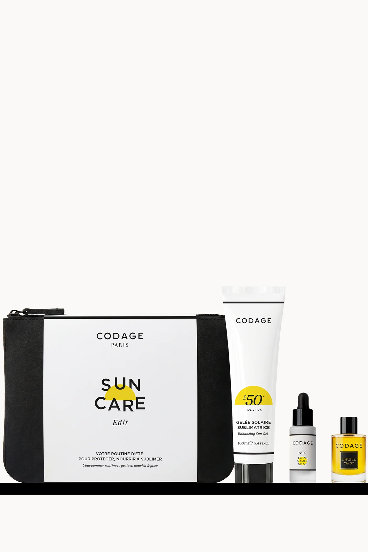 Sun Care Edit Black - Çantalı Güneş Bakım Seti — 3760215876032 — تصویر 2 از 5