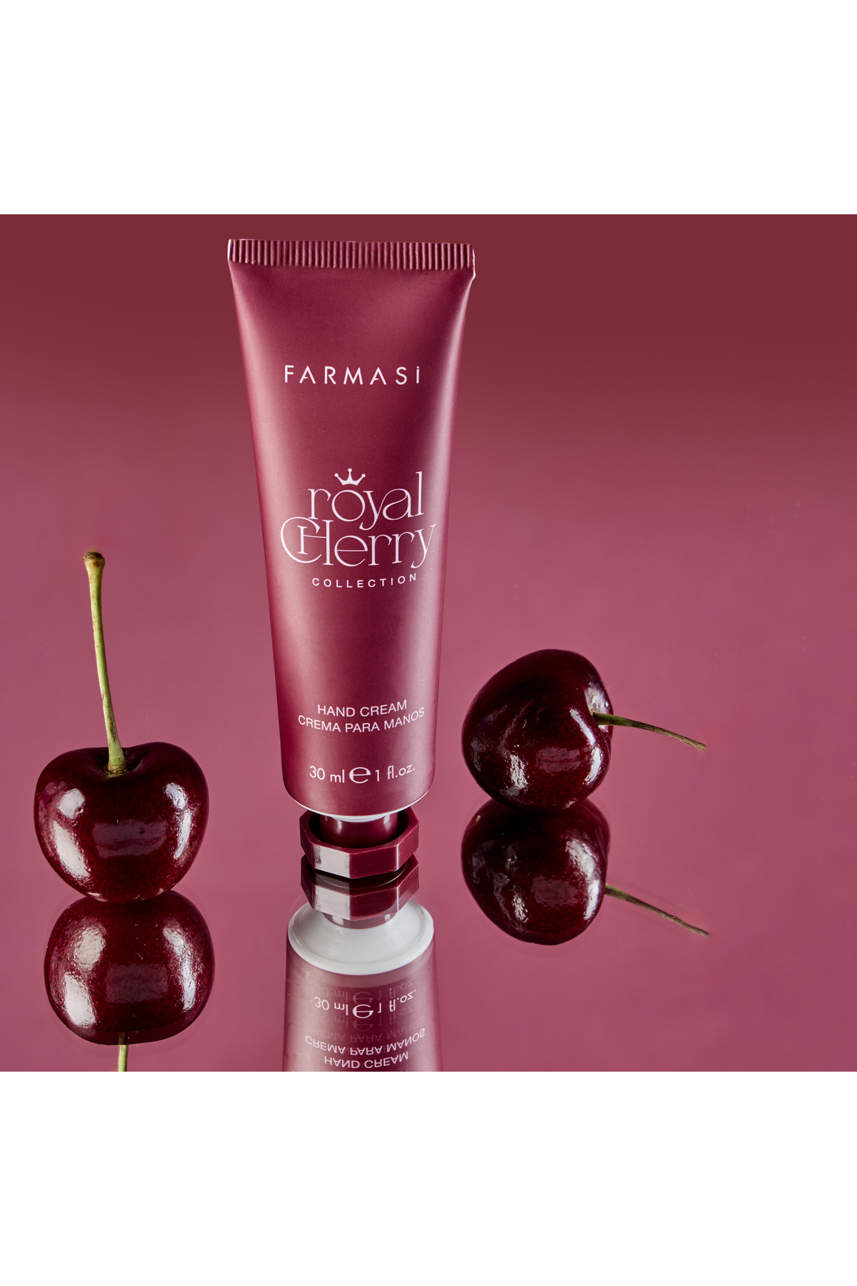 Royal Cherry El Kremi 30 ml | Nemlendirici Etkili Kiraz Kokulu El Bakım Kremi — 1002506 — تصویر 3 از 3
