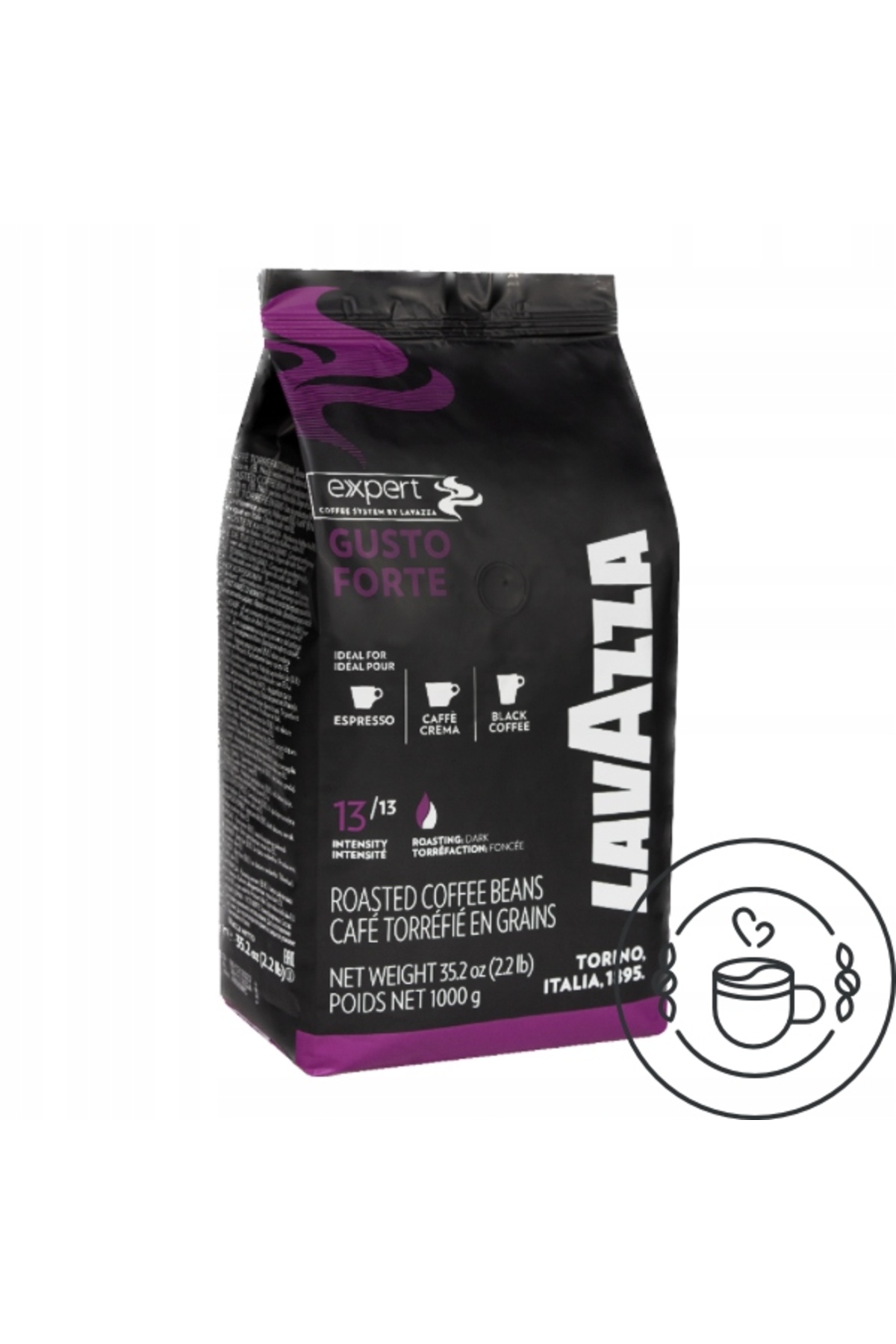 LavAzza Boabe de cafea gusto forte 1 kg