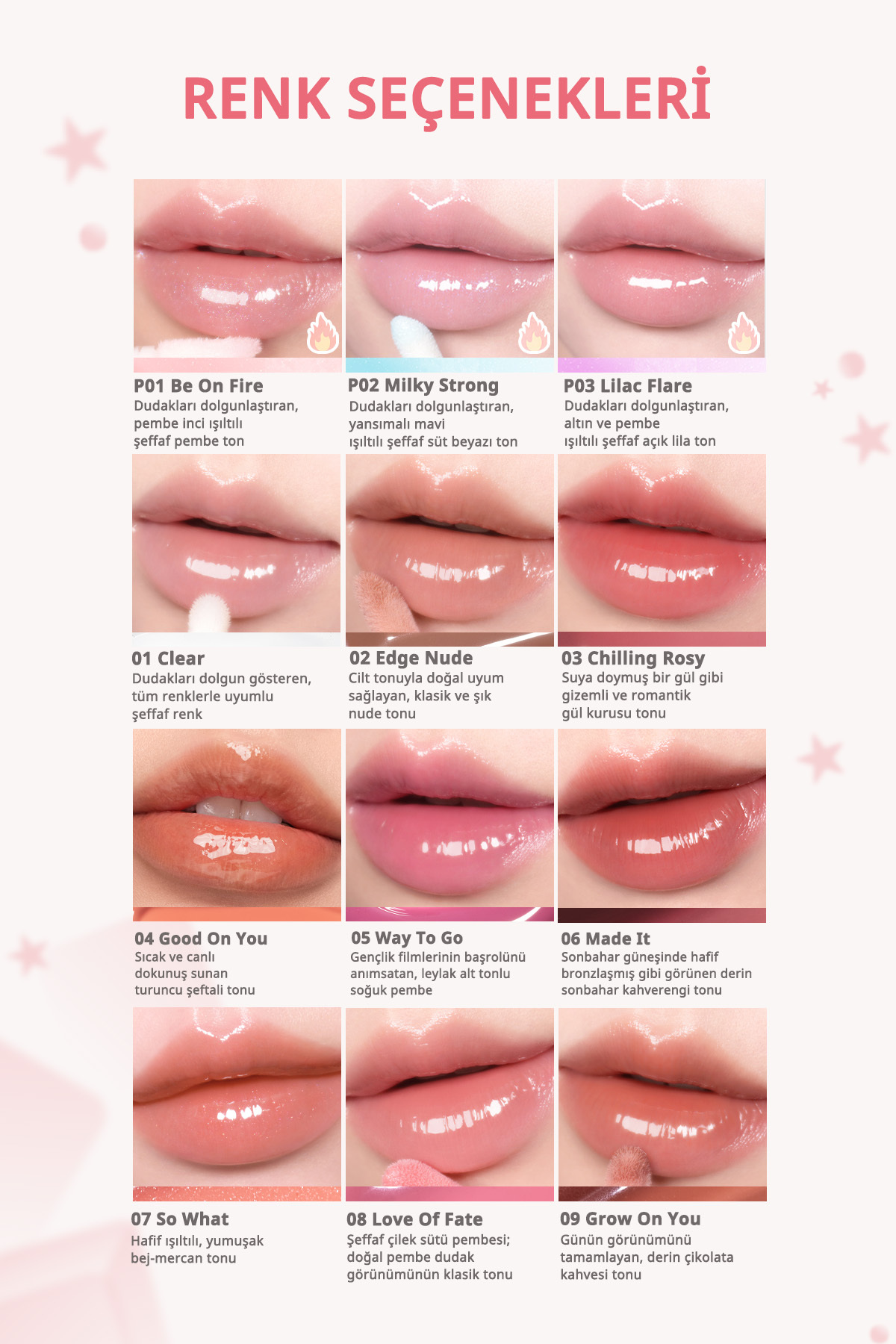 Dudaklara Dolgun ve Işıltılı Görünüm Sunan Gloss Ink Glasting Lip Gloss (18 Fig Milk Foam) — بنفش 5568 — تصویر 6 از 9
