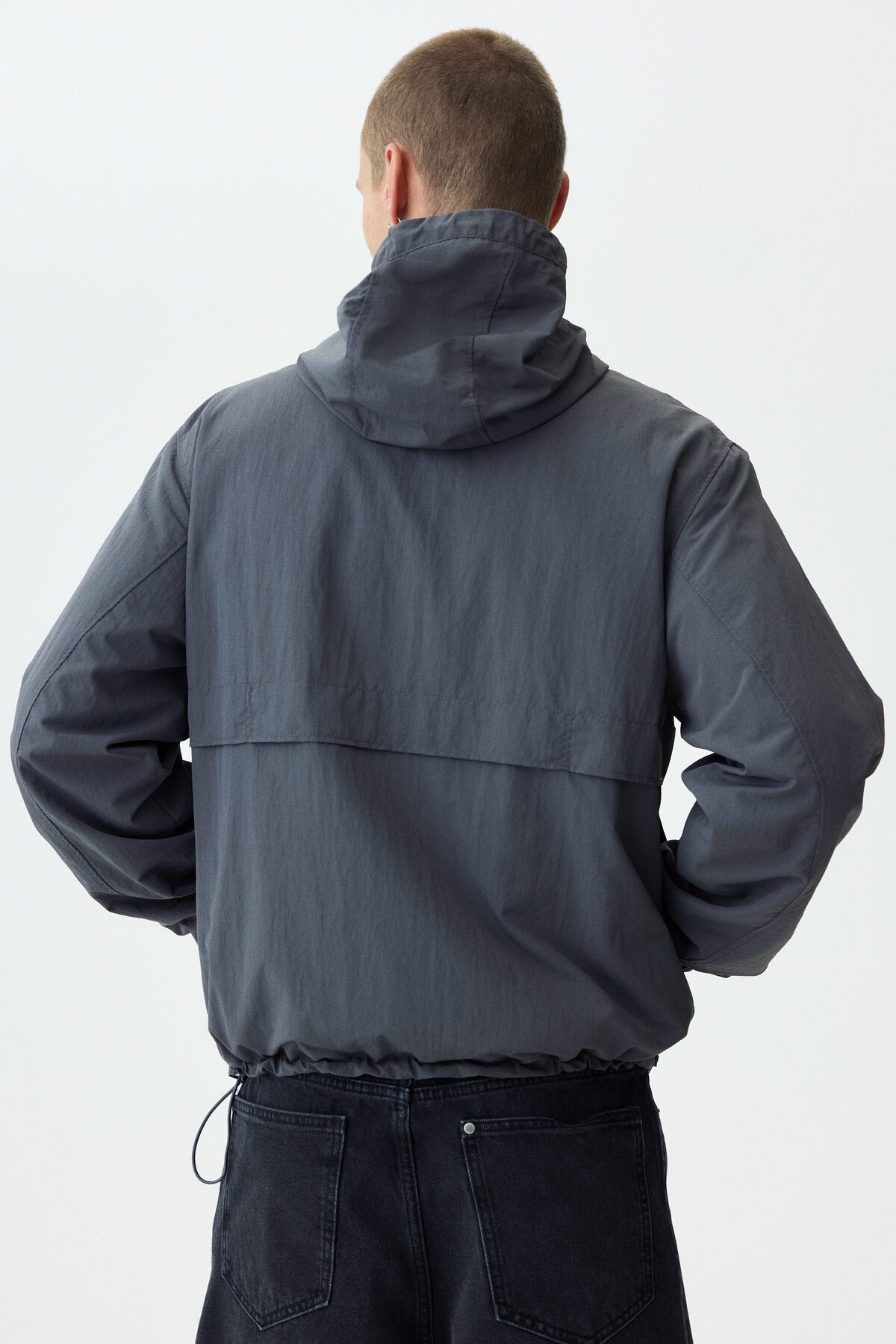 H&M Su Tutmaz Naylon Rüzgarlık görsel 5