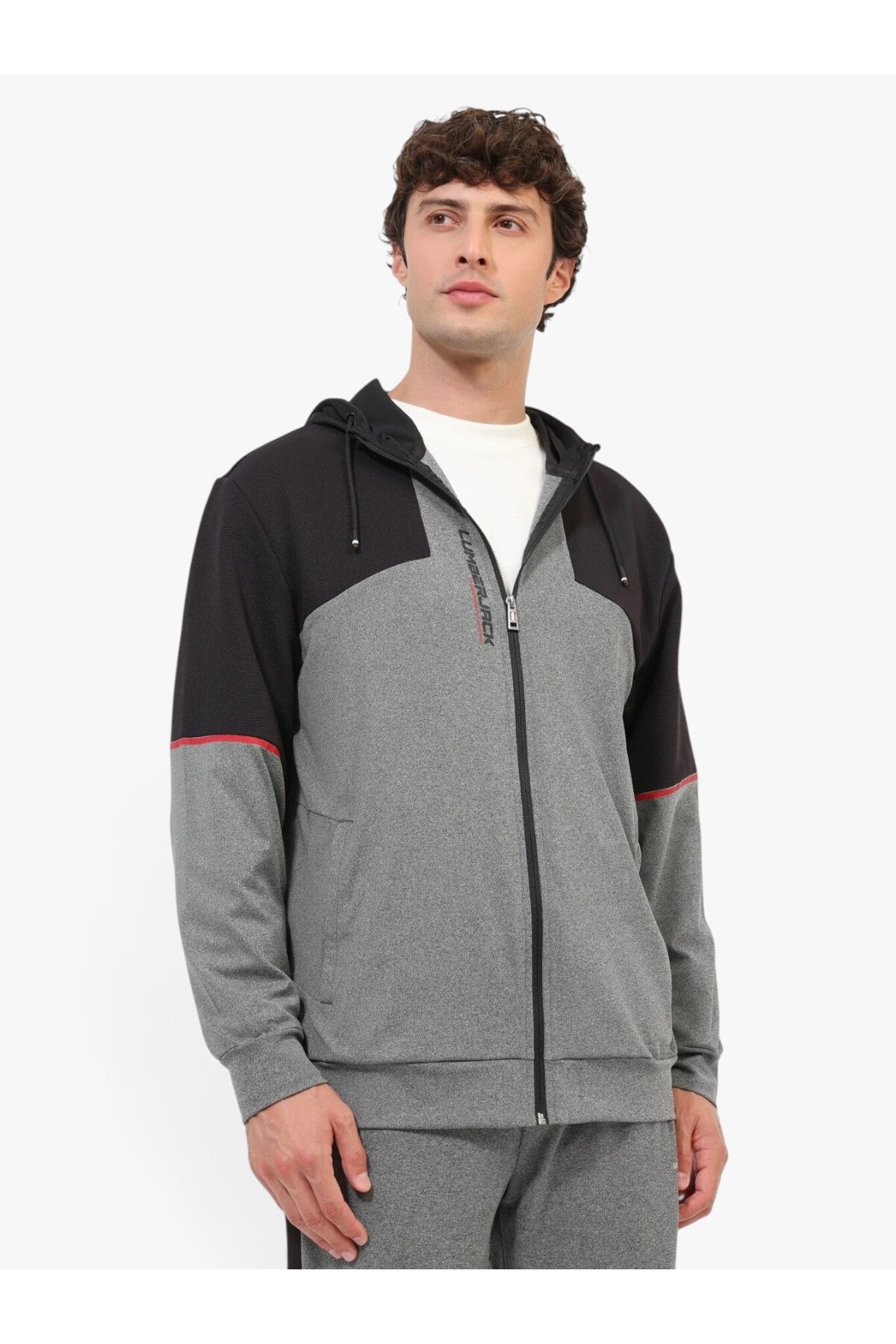 Lumberjack 6W ML RUNE 18ITL1305 6PR Erkek Gri Sweatshirt