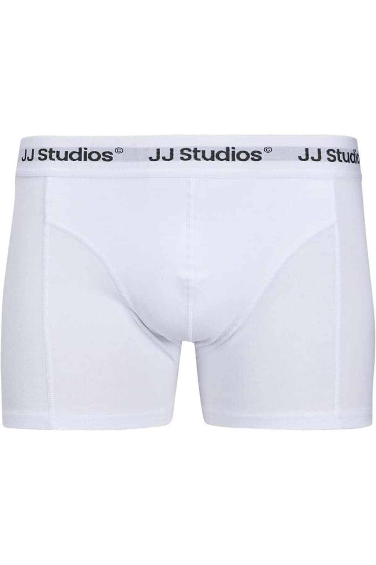 چمدان جاسوهو مدل Solid TRUNKS بسته 3 عددی، سفید، کد 12280164-WH جک اند جونز باکسر Jack & Jones