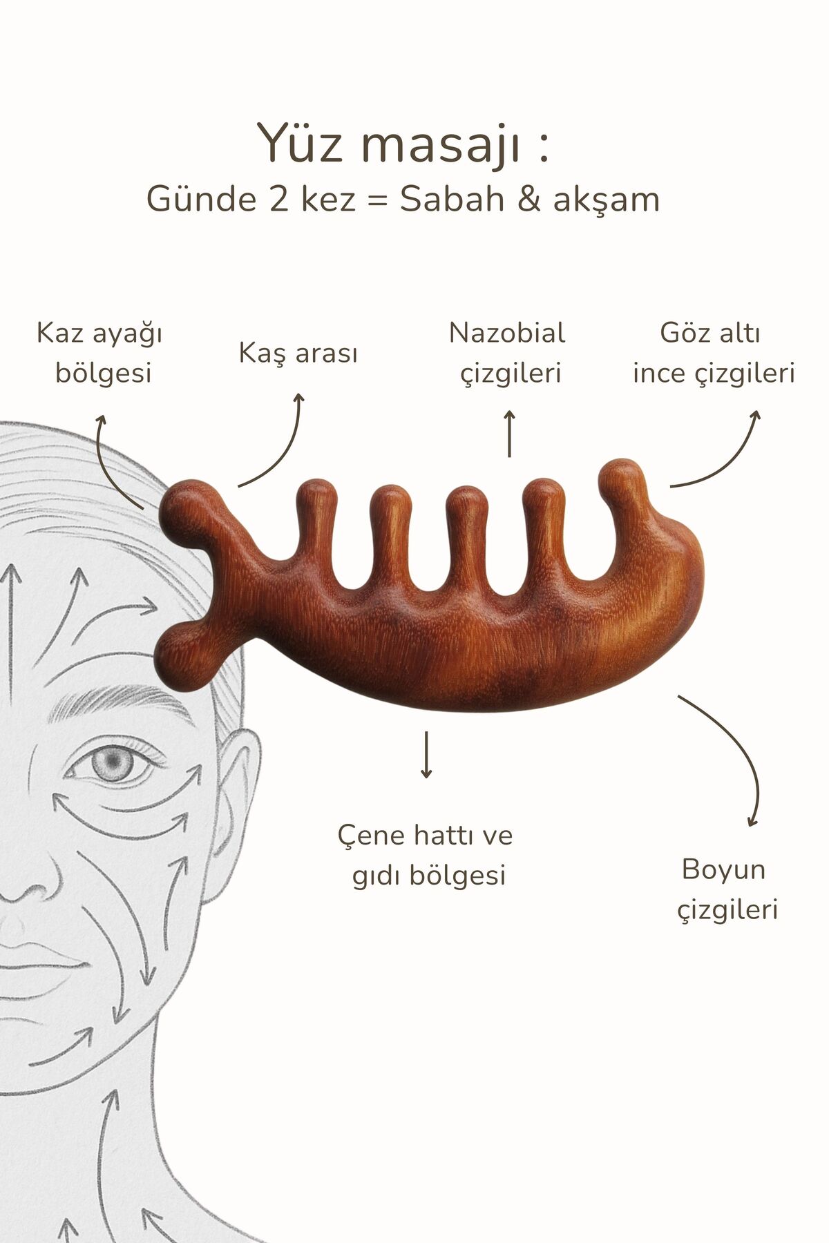 Cam Cilt Rutini No.02 Pirinç Kepeği Yağı + Sandal Ağacı Masaj Tarağı — camcilno2 — تصویر 5 از 8