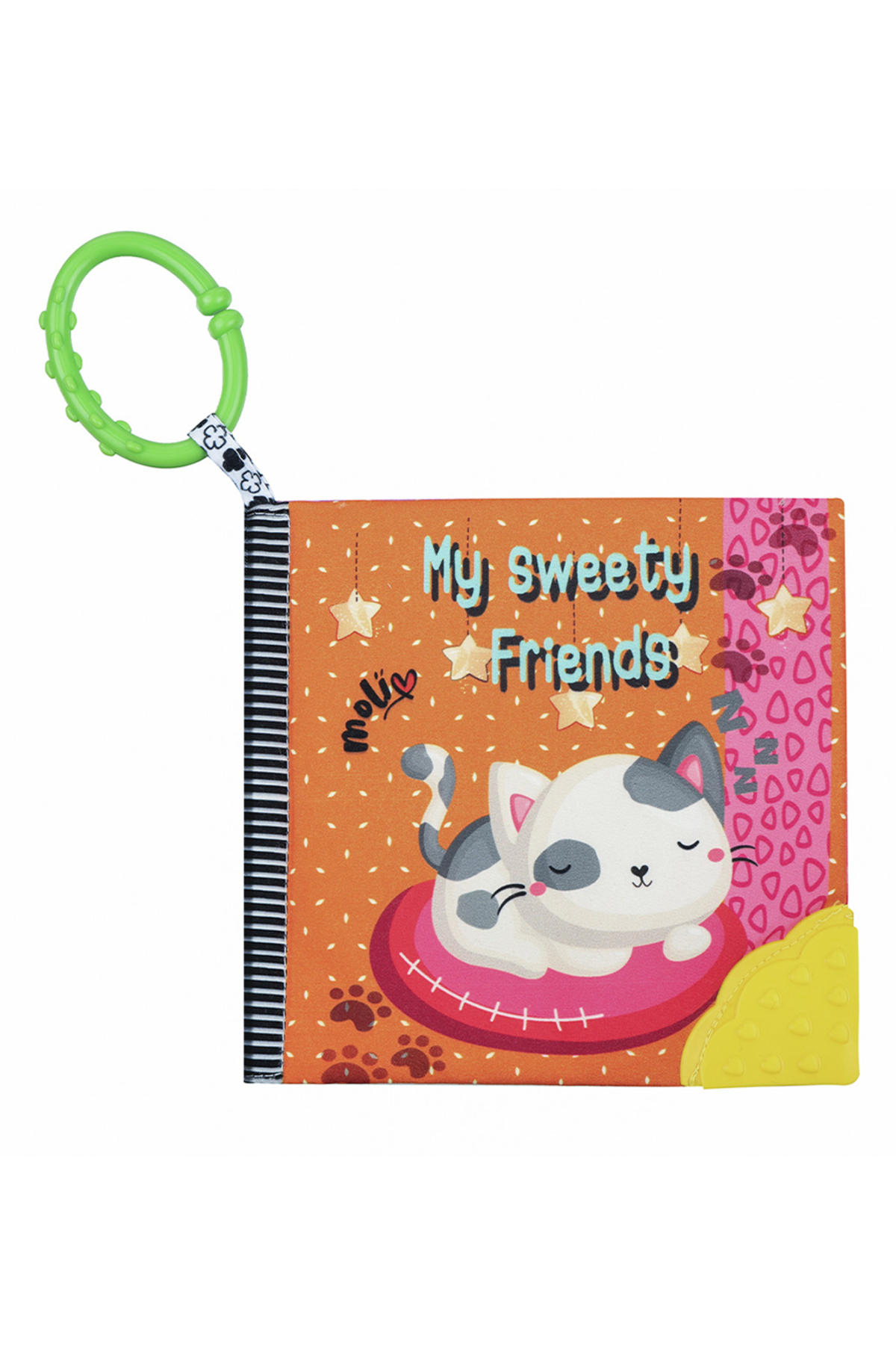 Educational Baby Book Teether and Rustling Animals Book