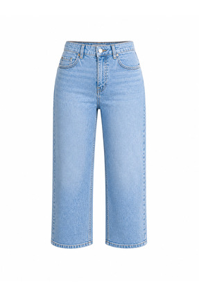Serpirella Butik ZR Culotte Yüksek Bel Comfort Jean