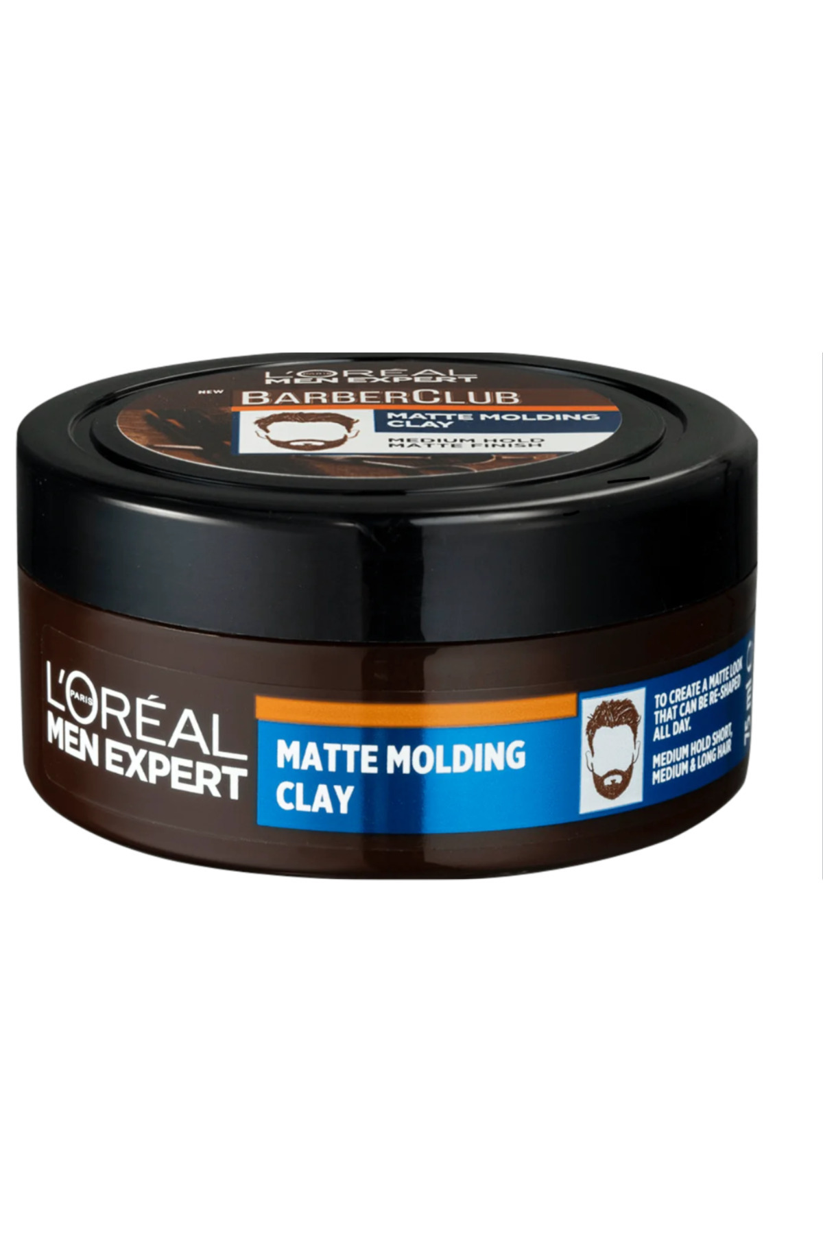 Barber Club Orta Tutuş Mat Görünümlü Saç Şekillendirici Killi Wax 75 ml — MATTEADANİS — تصویر 4 از 9
