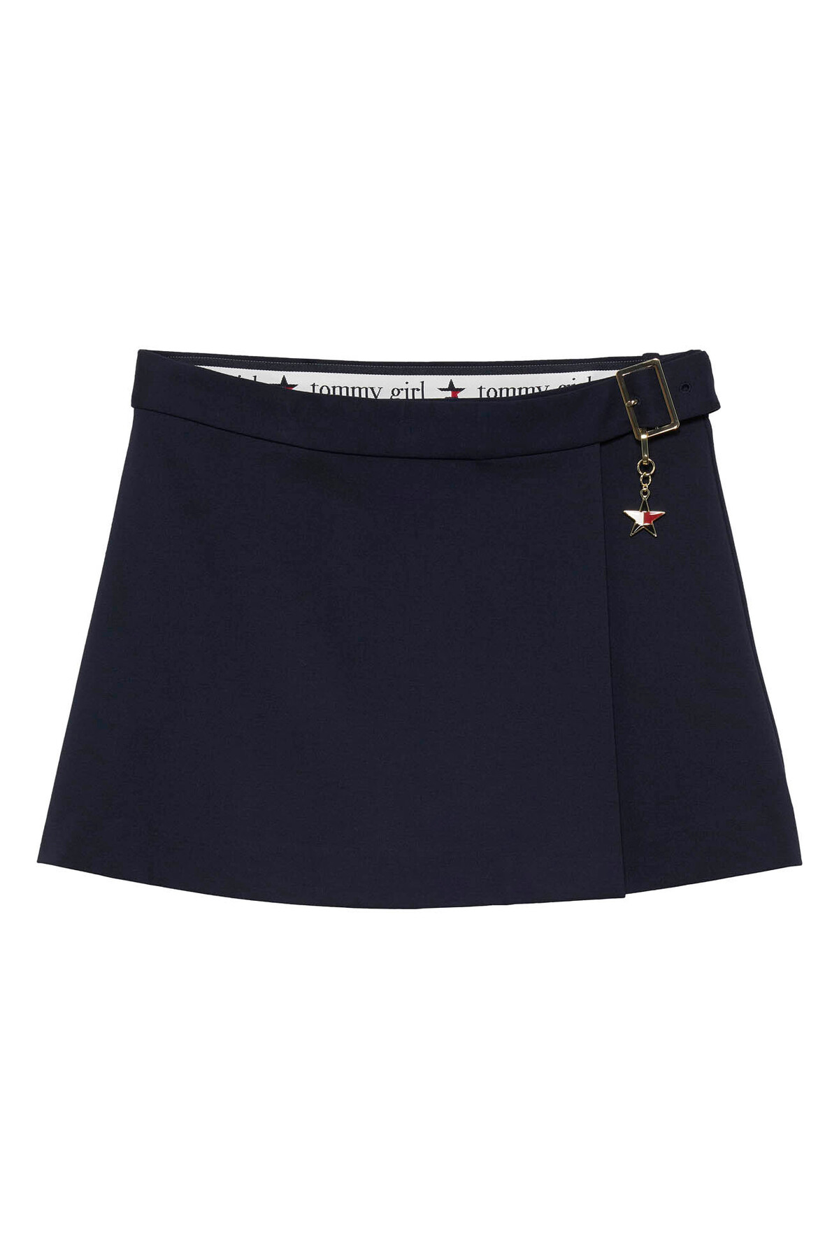 Tommy Jeans Lacivert Kadın Standart Etek TG SCHOLAR TAILORED MINI
