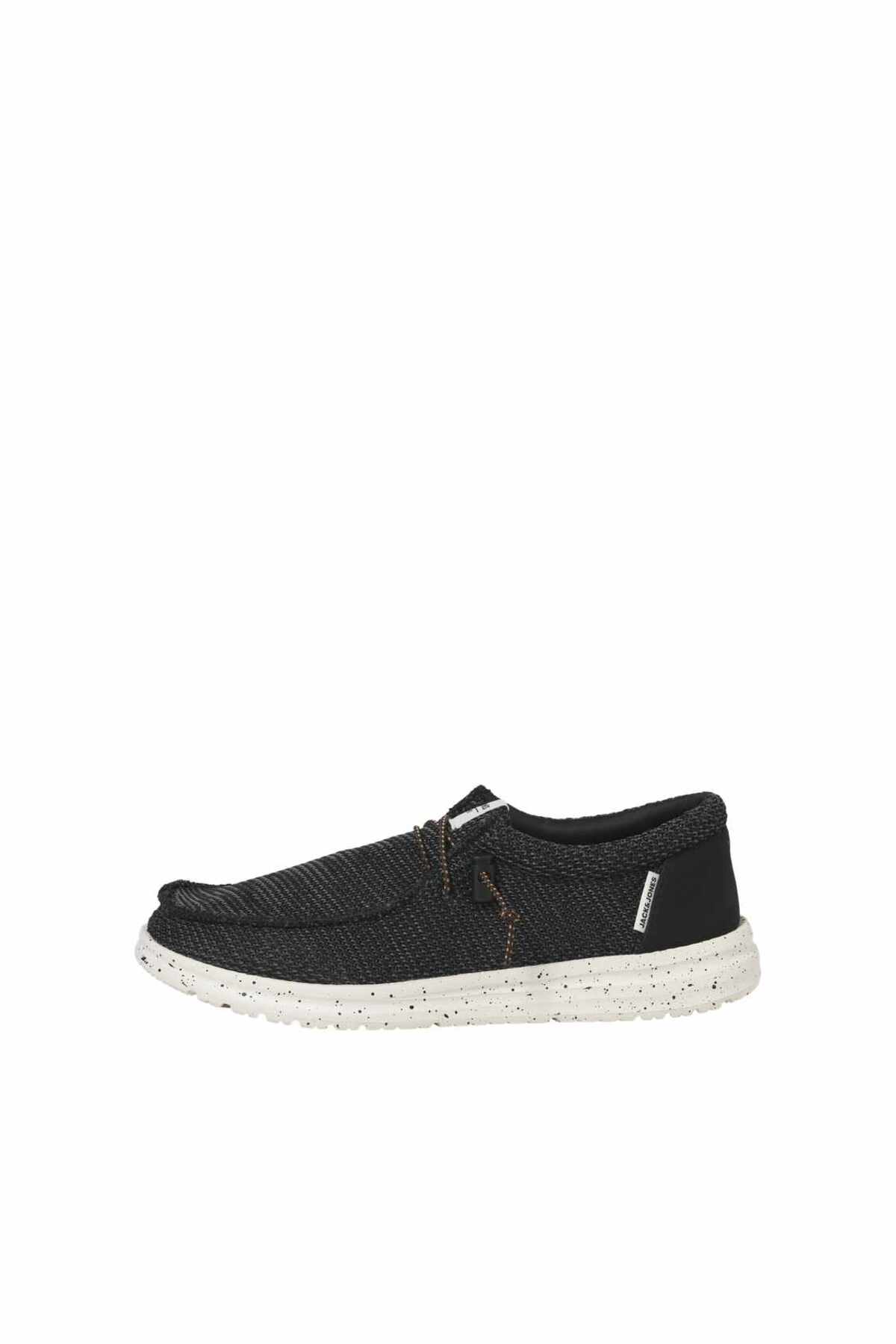 کفش کتانی مردانه خاکستری تیره JFWTAFY MESH LOAFER جک اند جونز کفش اسنیکر Jack & Jones