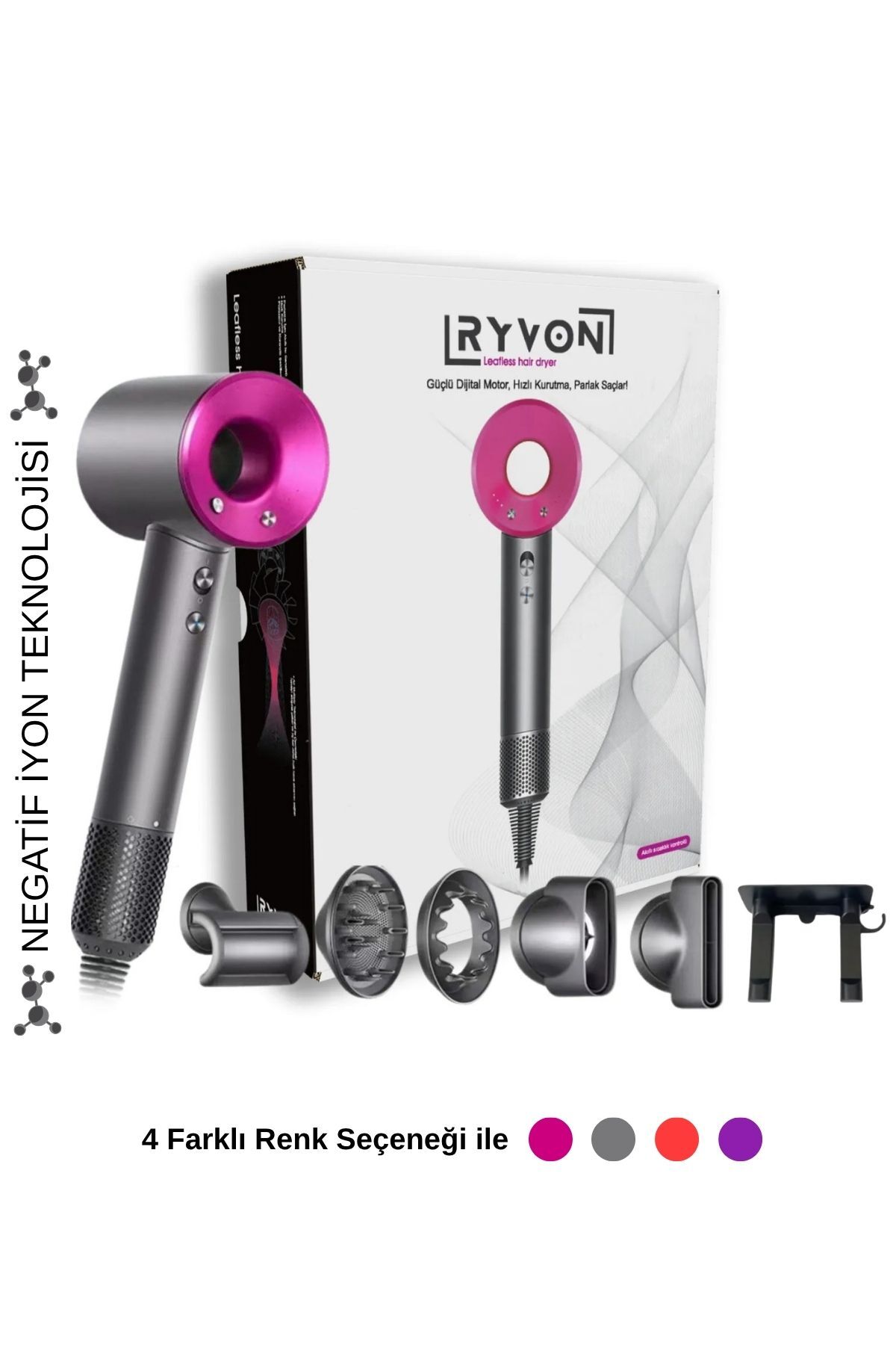 RYVON Güçlü Saç Kurutma Makinesi 5 Başlıklı - Fiyatı, Yorumları