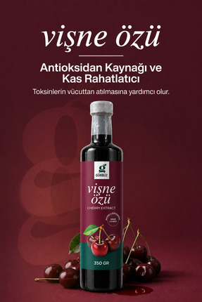Gürbüzden Vişne Özü 350 Gr