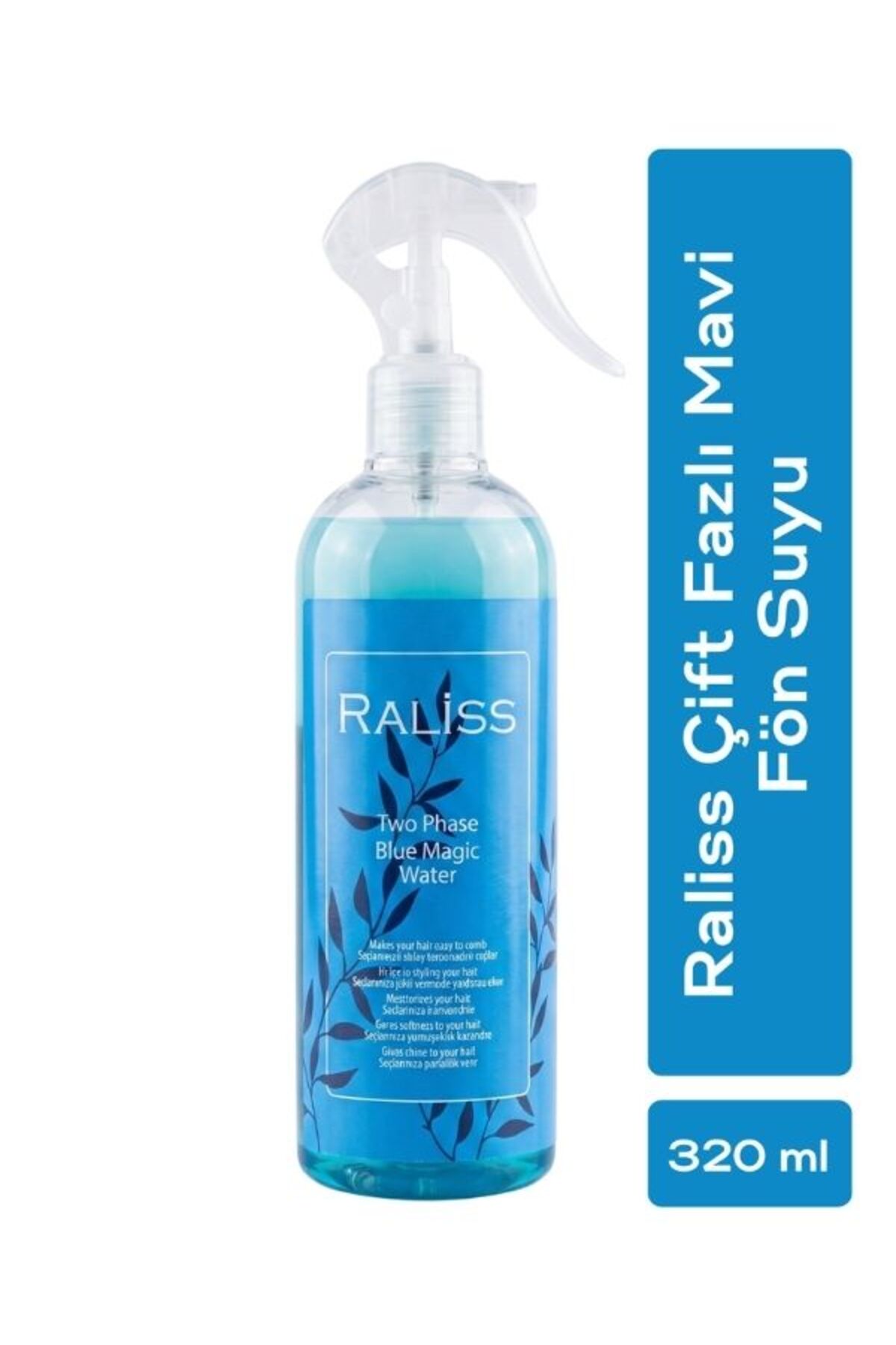 Raliss Çift Fazlı Mavi Fön Suyu 320 ml — RLS 2FAZ