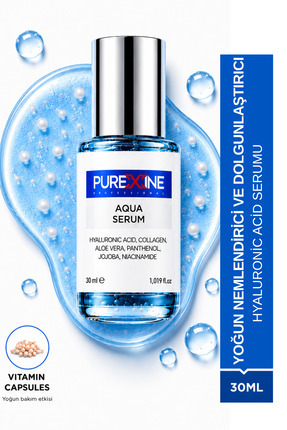 purexine professional Yoğun Nemlendirici ve Cilt Dolgunlaştırıcı Bakım Serumu...