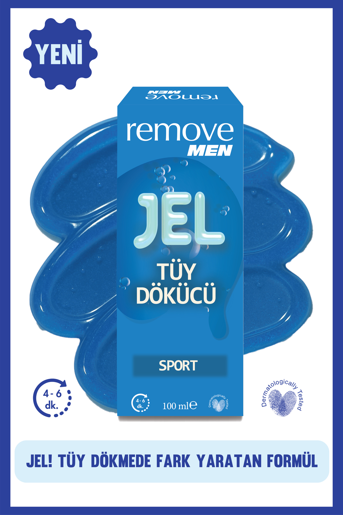 remove men Tüy Dökücü Jel 100 ml Sport — M260508005-2
