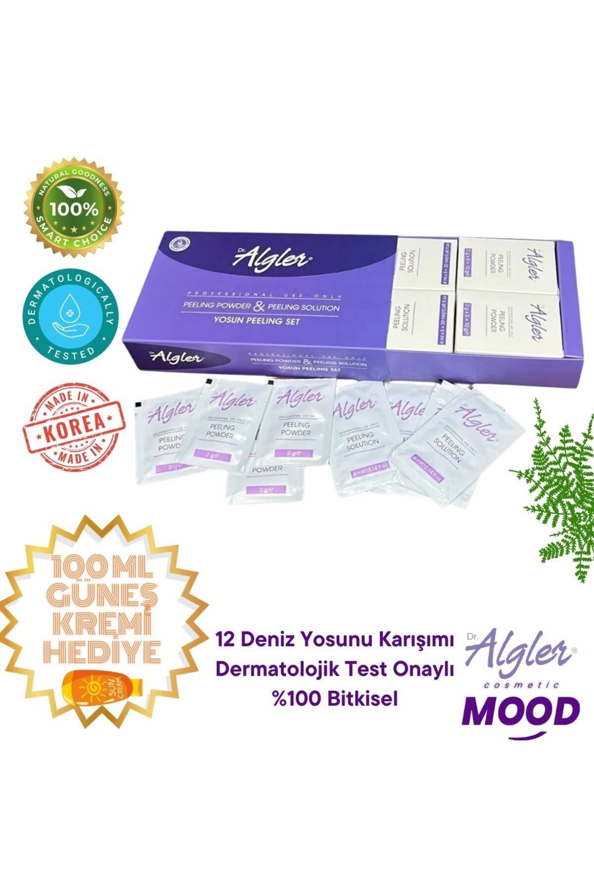 YOSUN PEELİNG 30 ADET YOSUN MASKESİ AVANTAJLI PAKET — TYCZI6J0MN169666739184864 — تصویر 5 از 5