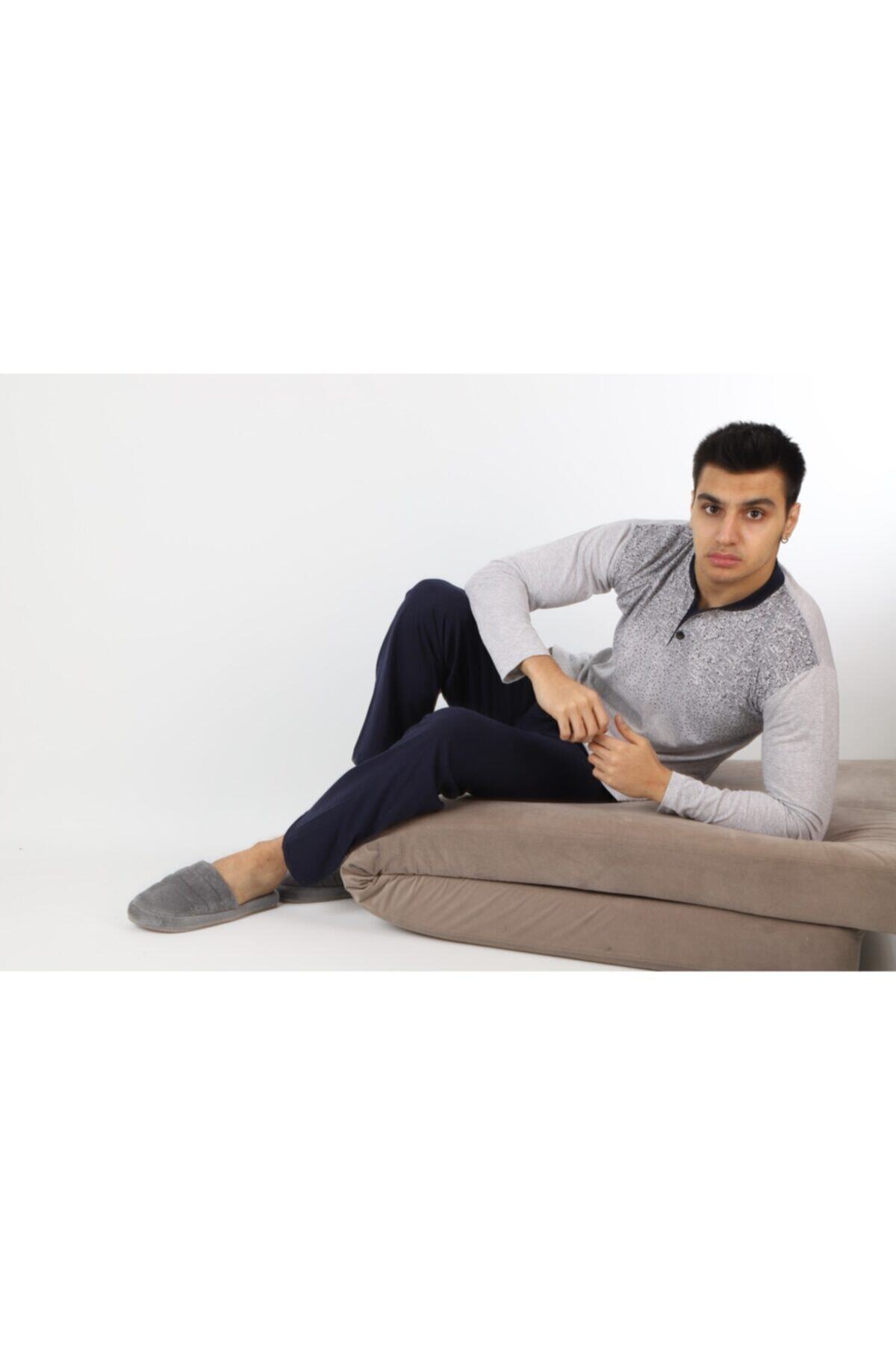Rimoli %100 Pamuklu Süprem Erkek Pijama Takımı 1030 görsel 6